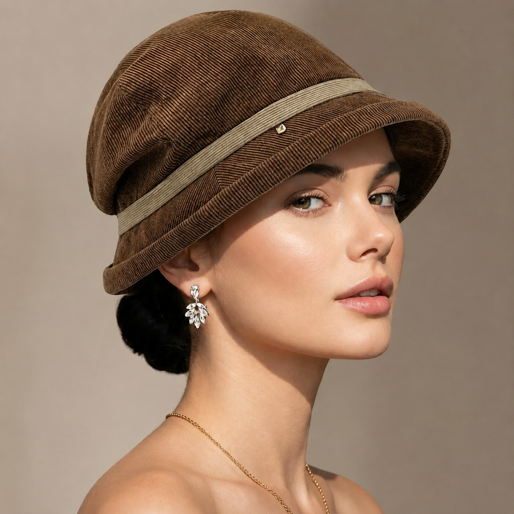 Lexington Women’s Slouchy Corduroy Cloche Hat
