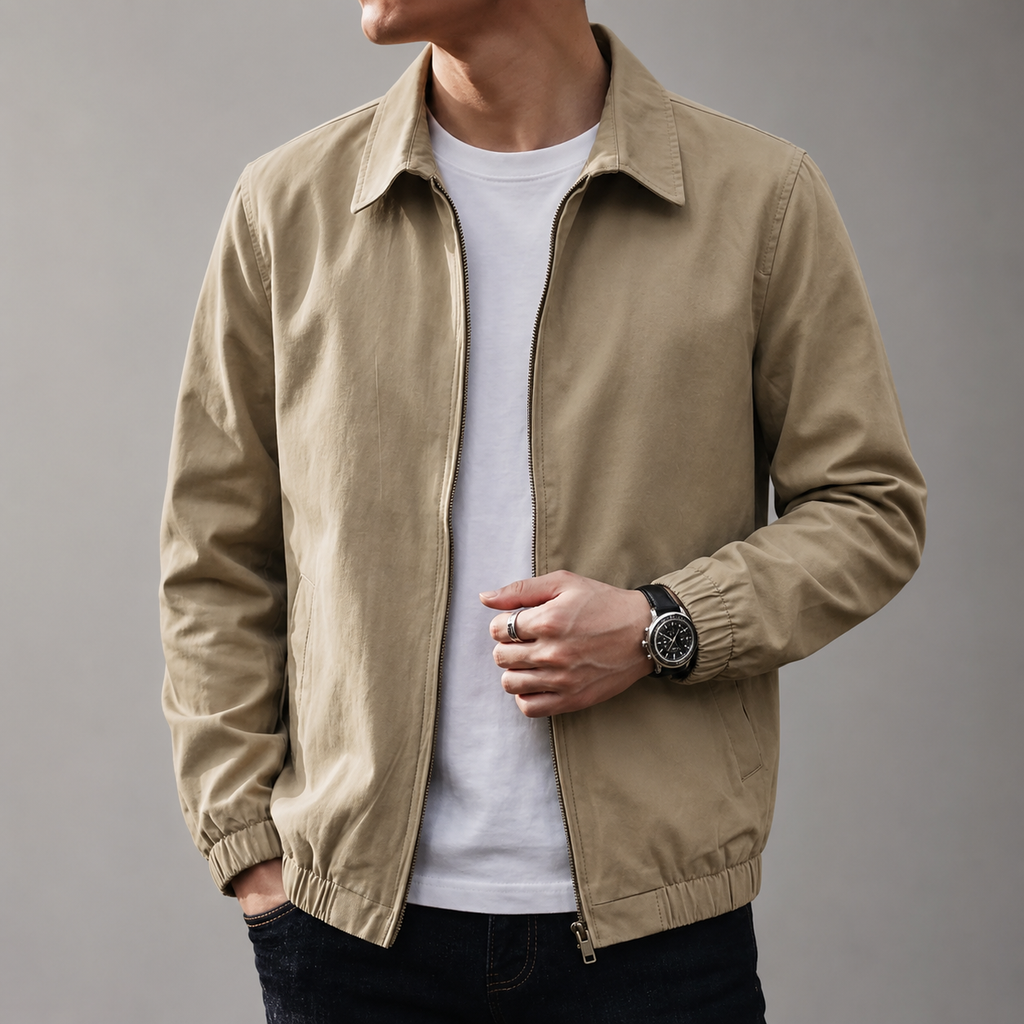 Liam Men’s Relaxed-Fit Denim Jacket