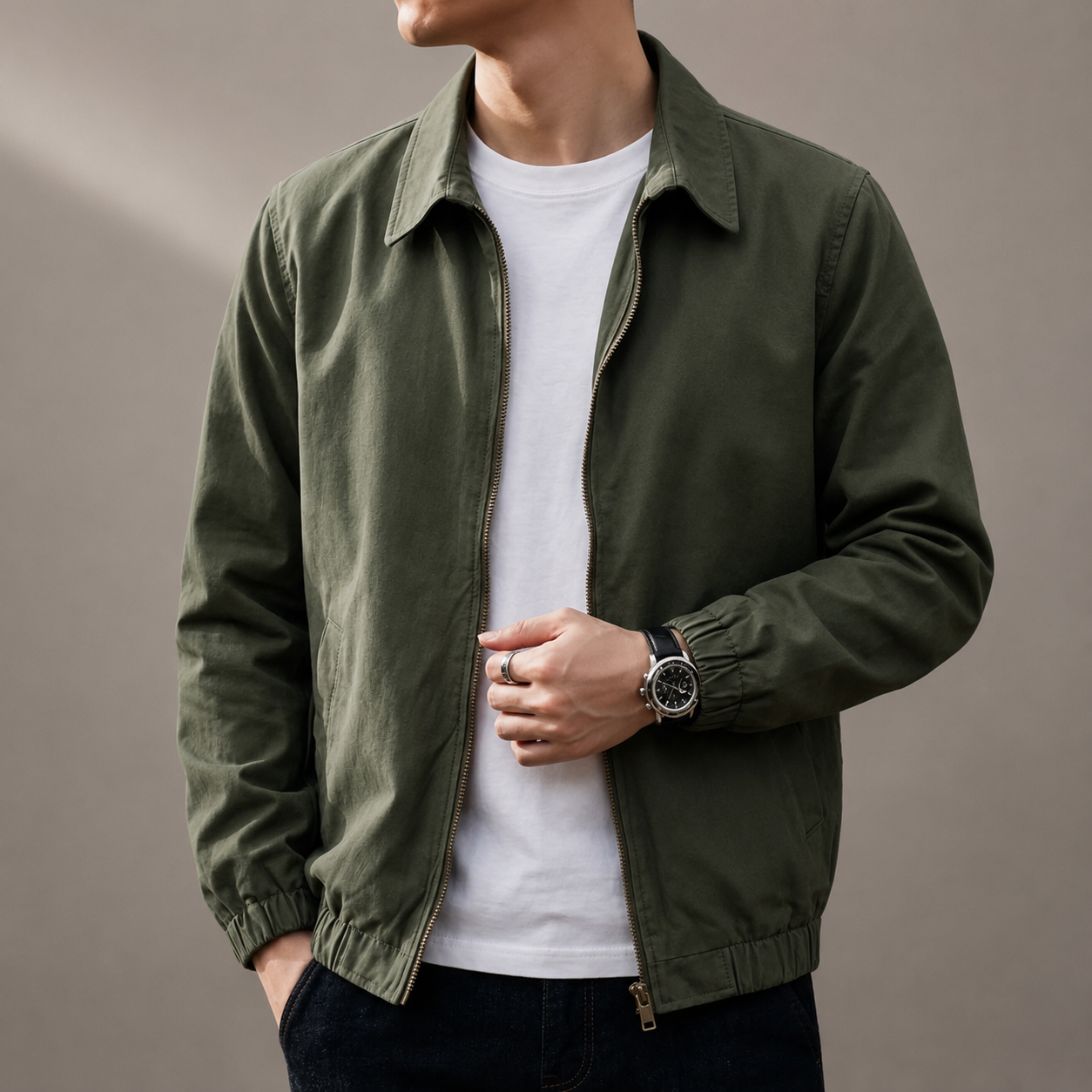 Liam Men’s Relaxed-Fit Denim Jacket