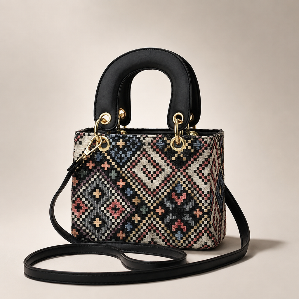Linda Women’s Woven Handbag