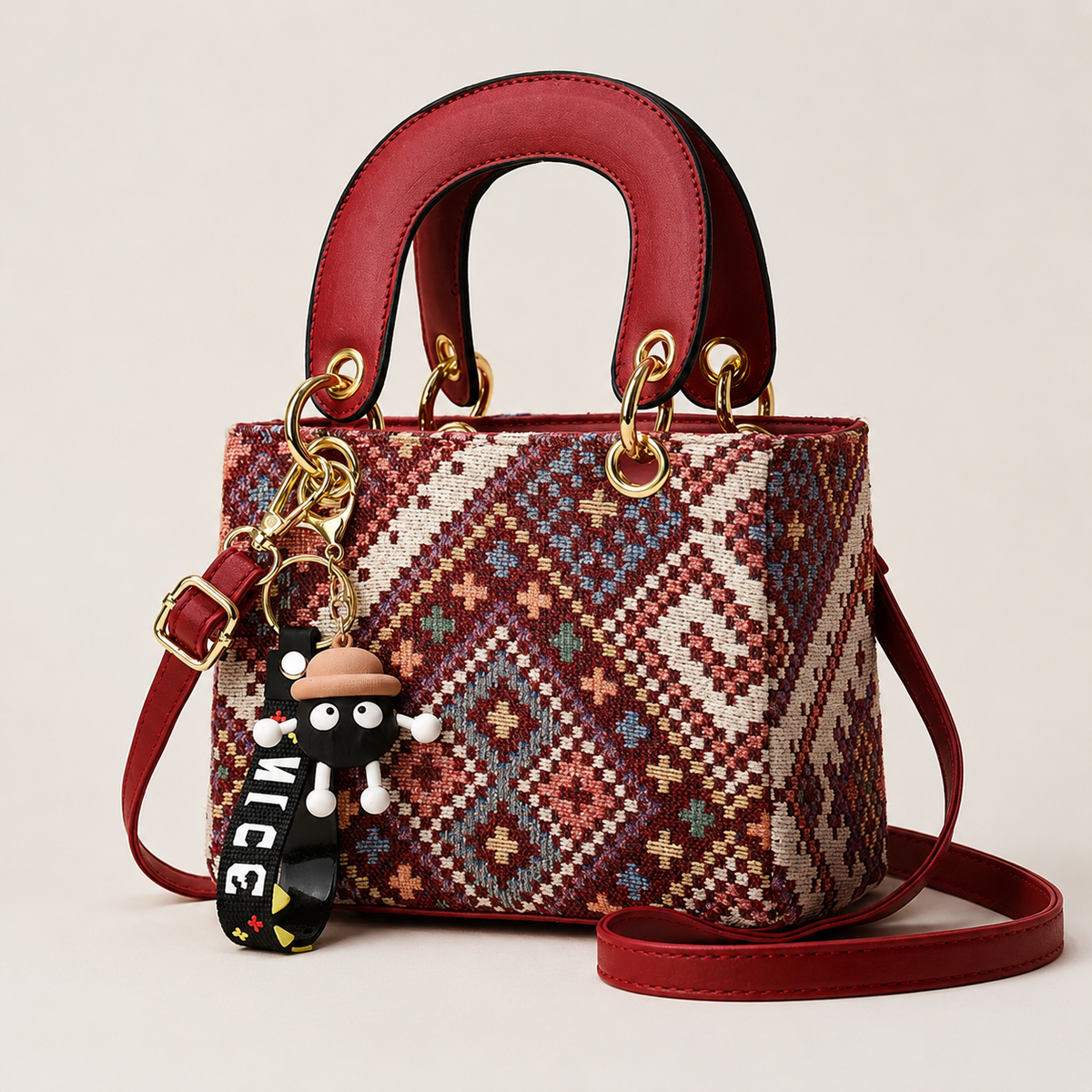 Linda Women’s Woven Handbag