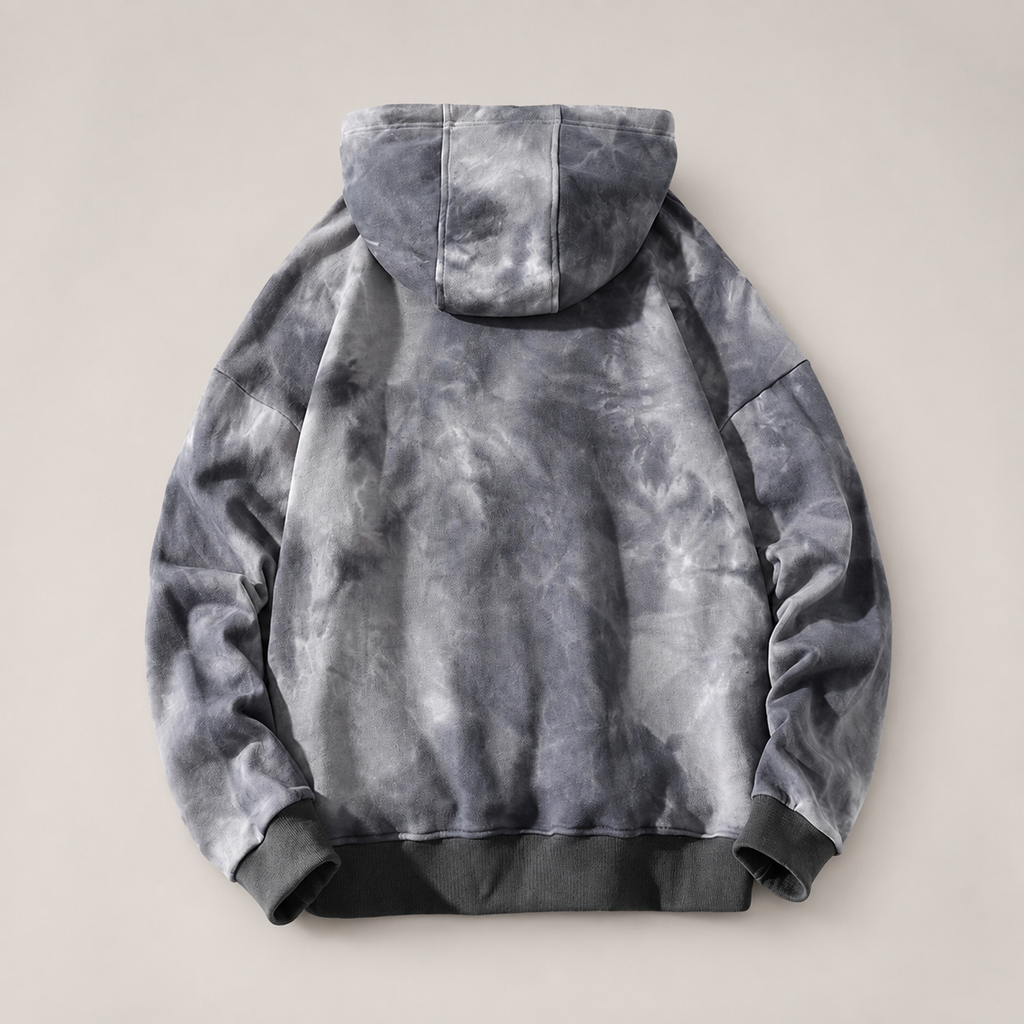 Logan Kangaroo Tie-Dye Pullover Hoodie