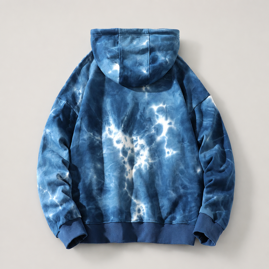Logan Kangaroo Tie-Dye Pullover Hoodie