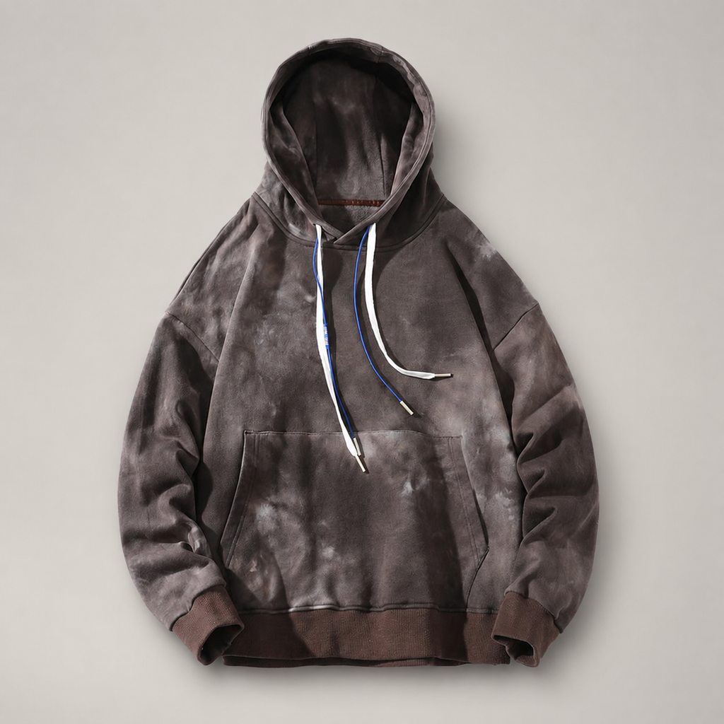 Logan Kangaroo Tie-Dye Pullover Hoodie