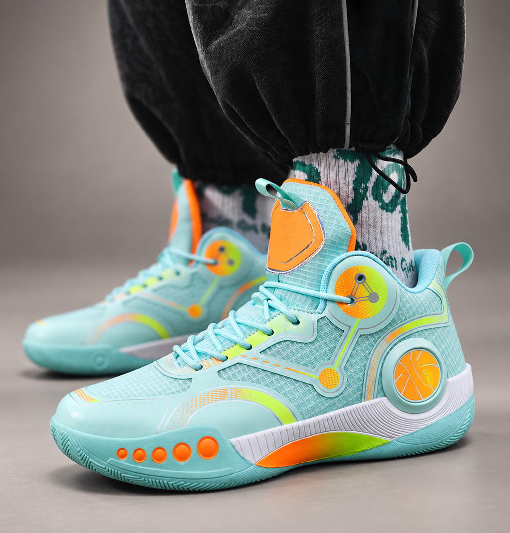 Lorenzo High-Top Athletic Cushioned Sneakers