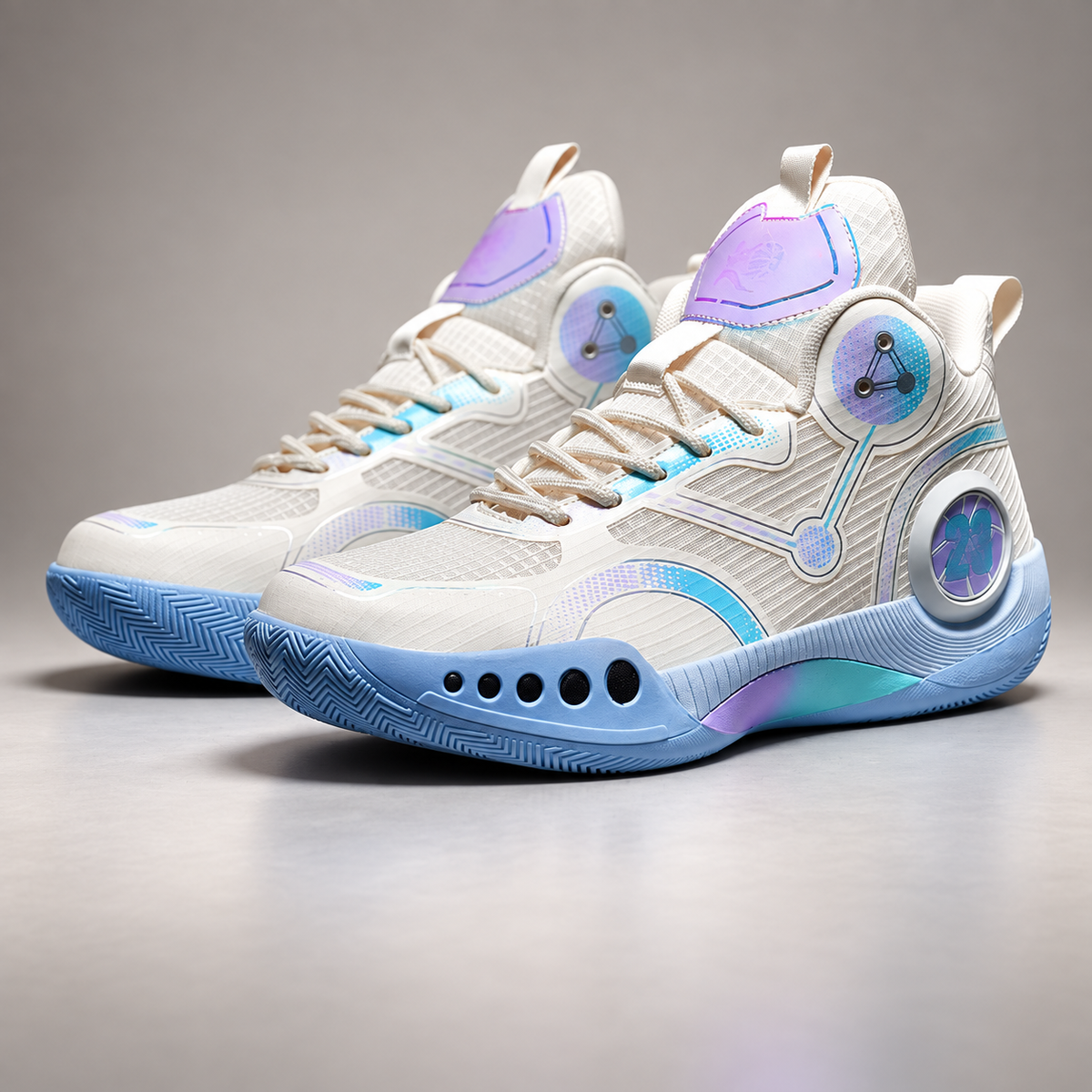 Lorenzo High-Top Athletic Cushioned Sneakers