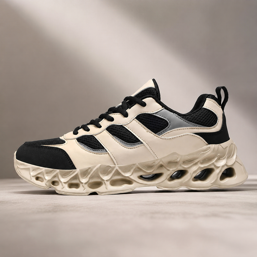 Lorenzo Mesh Low-Top Sneakers