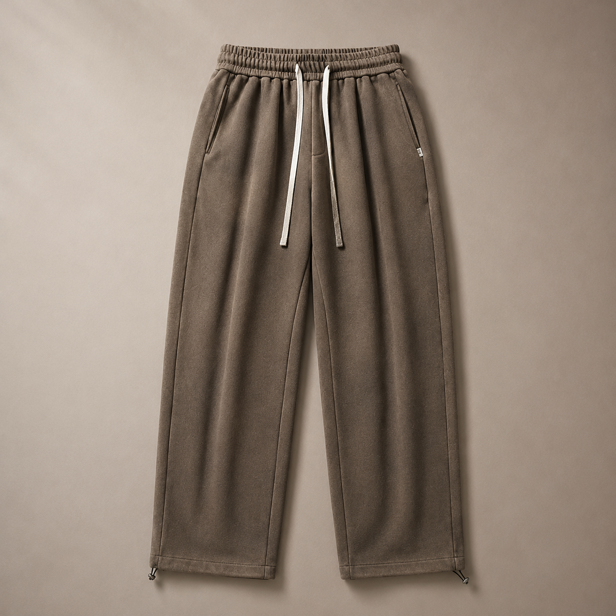 Lorenzo Men’s Wide Leg Cotton Blend Pants