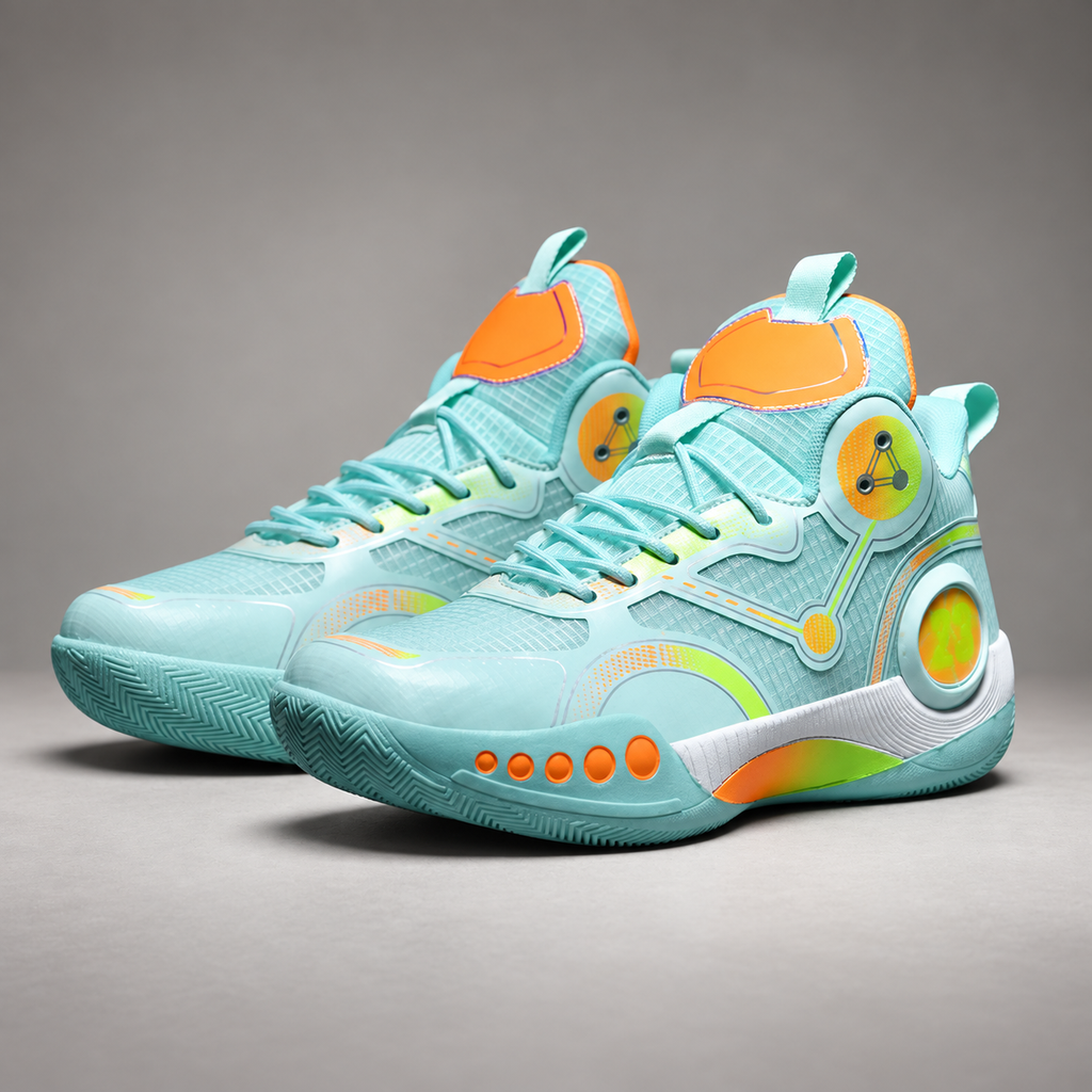 Lorenzo High-Top Athletic Cushioned Sneakers