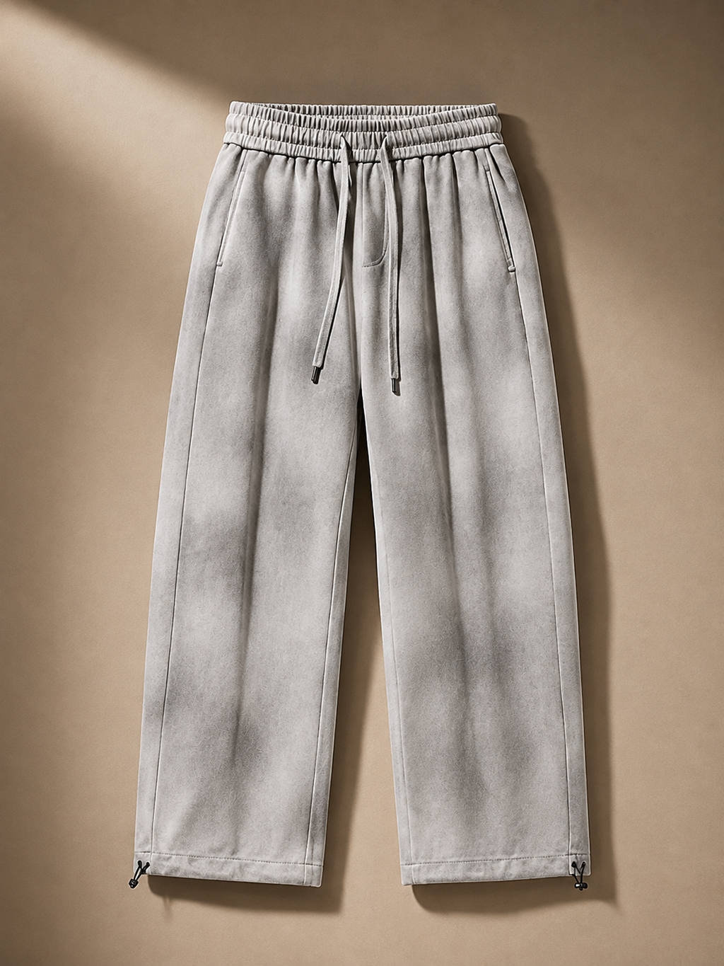 Lorenzo Men’s Wide Leg Cotton Blend Pants