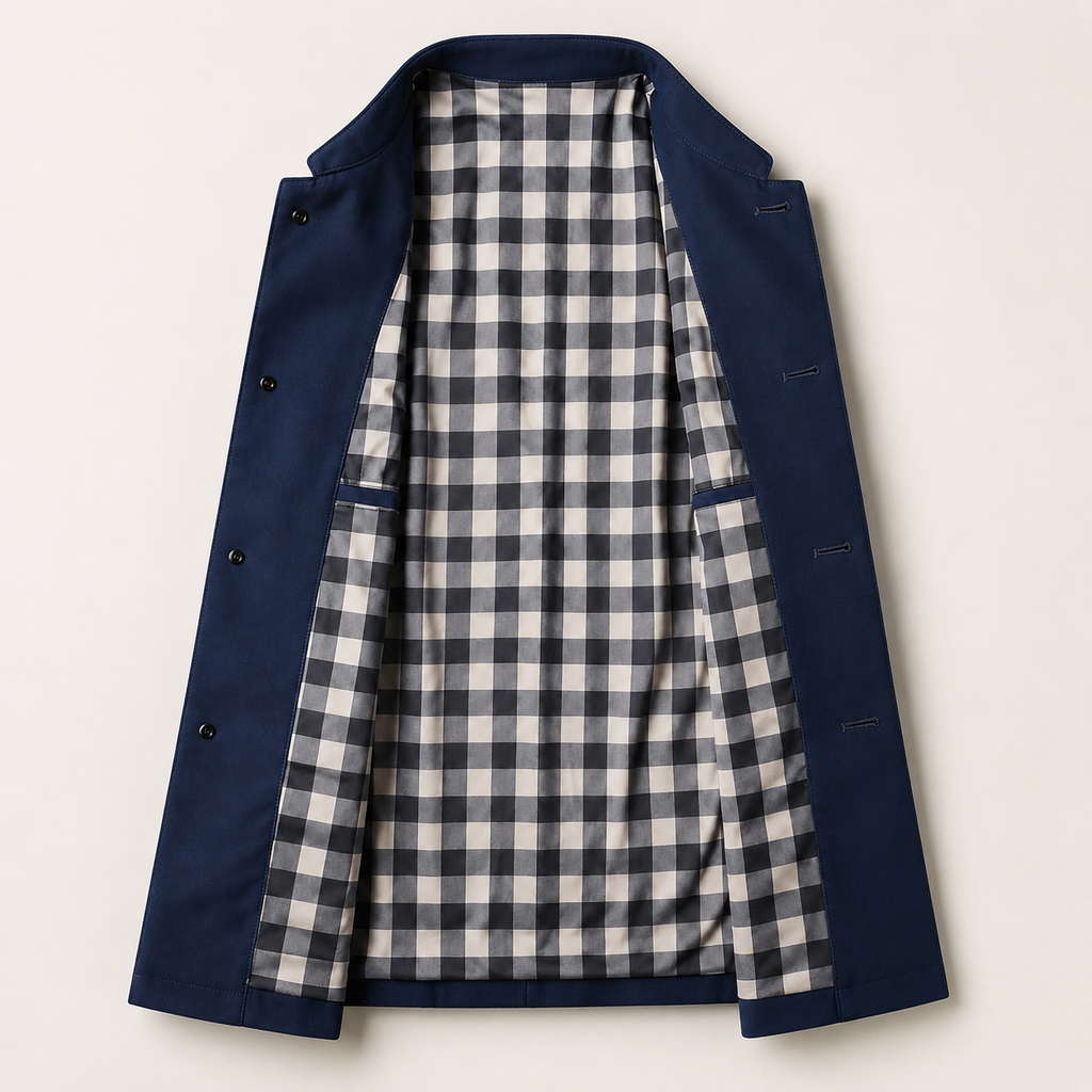 Luca Men's Casual Button Jacket – Lightweight Everyday Layer