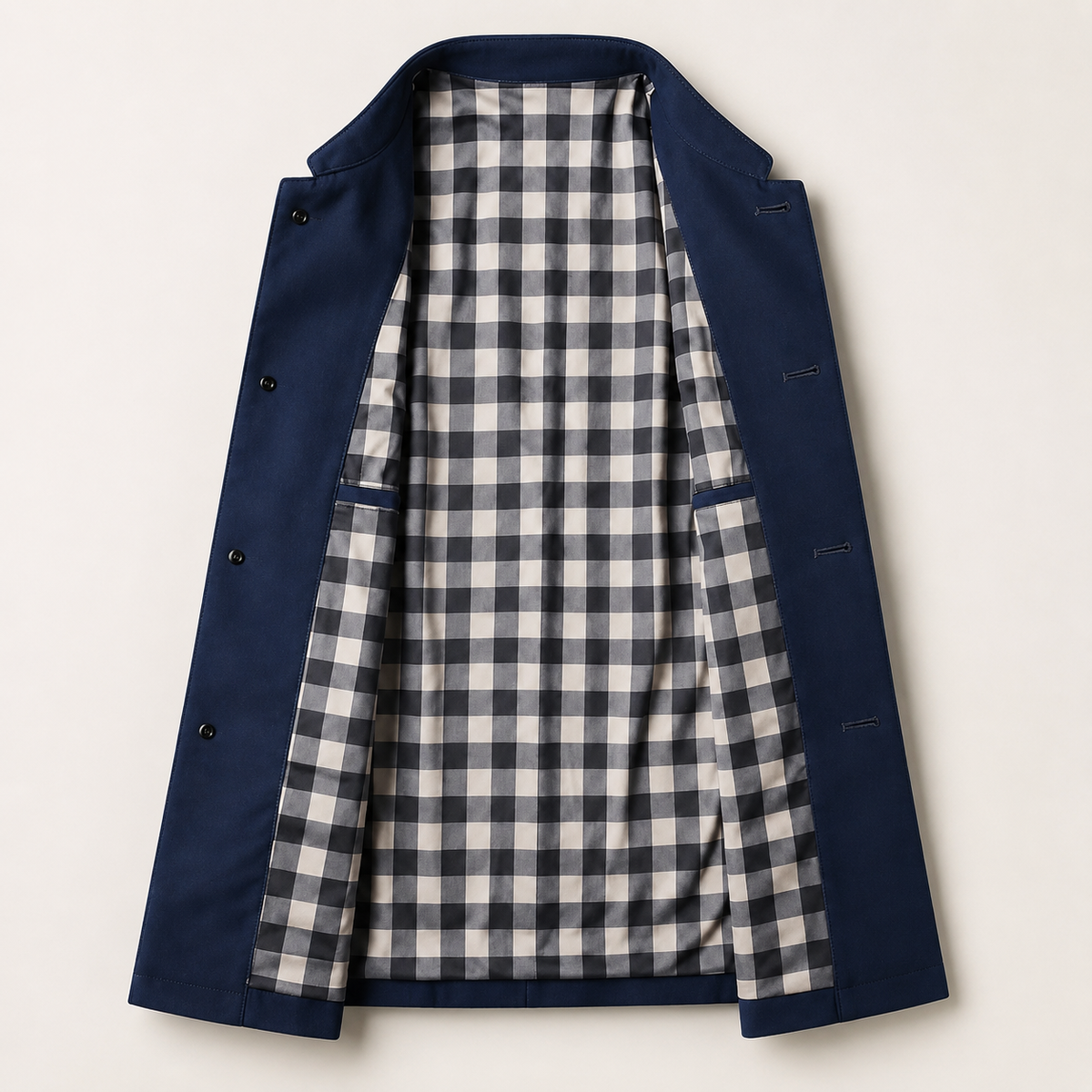 Luca Men's Casual Button Jacket – Lightweight Everyday Layer