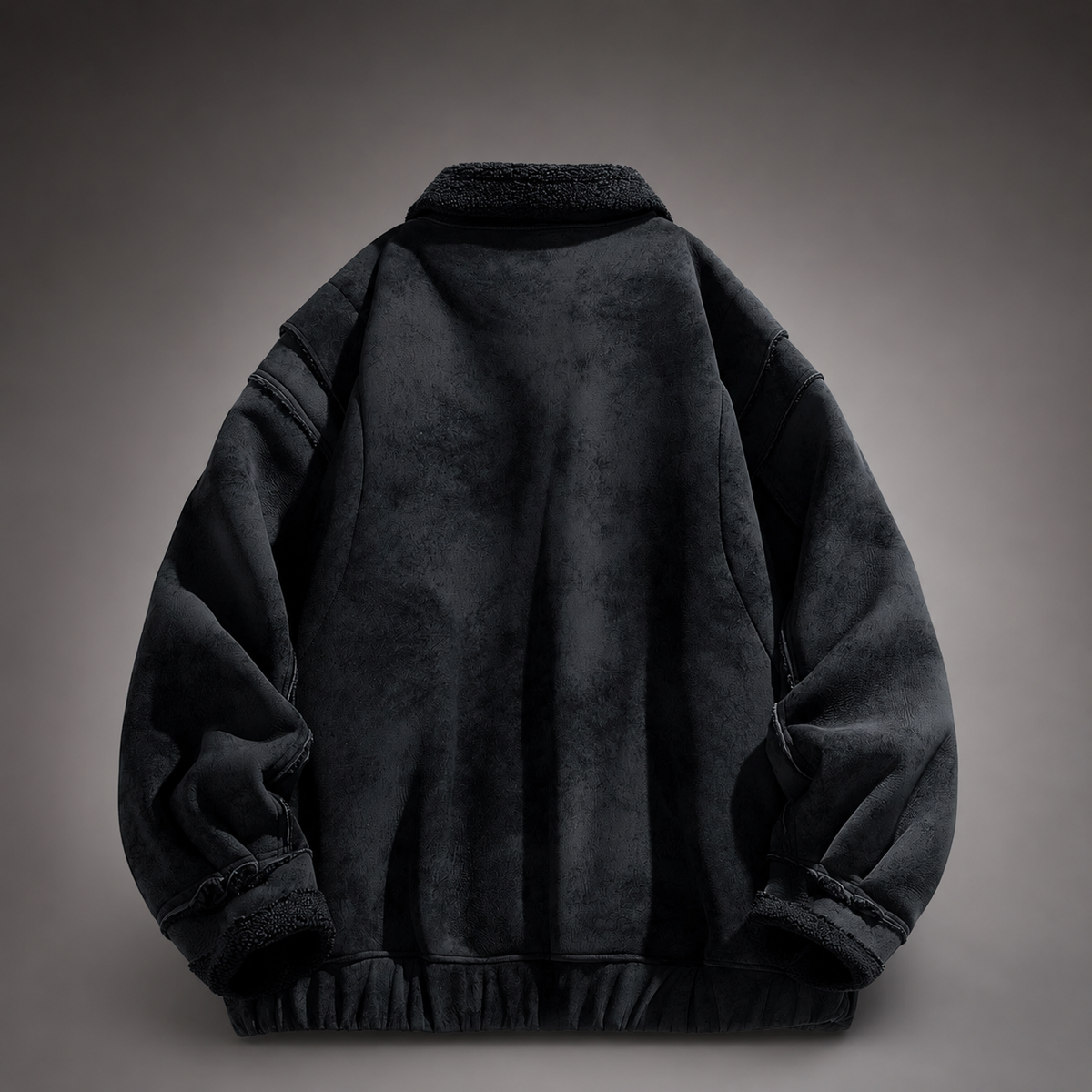 Luciano Men's Suede Shearling Jacket