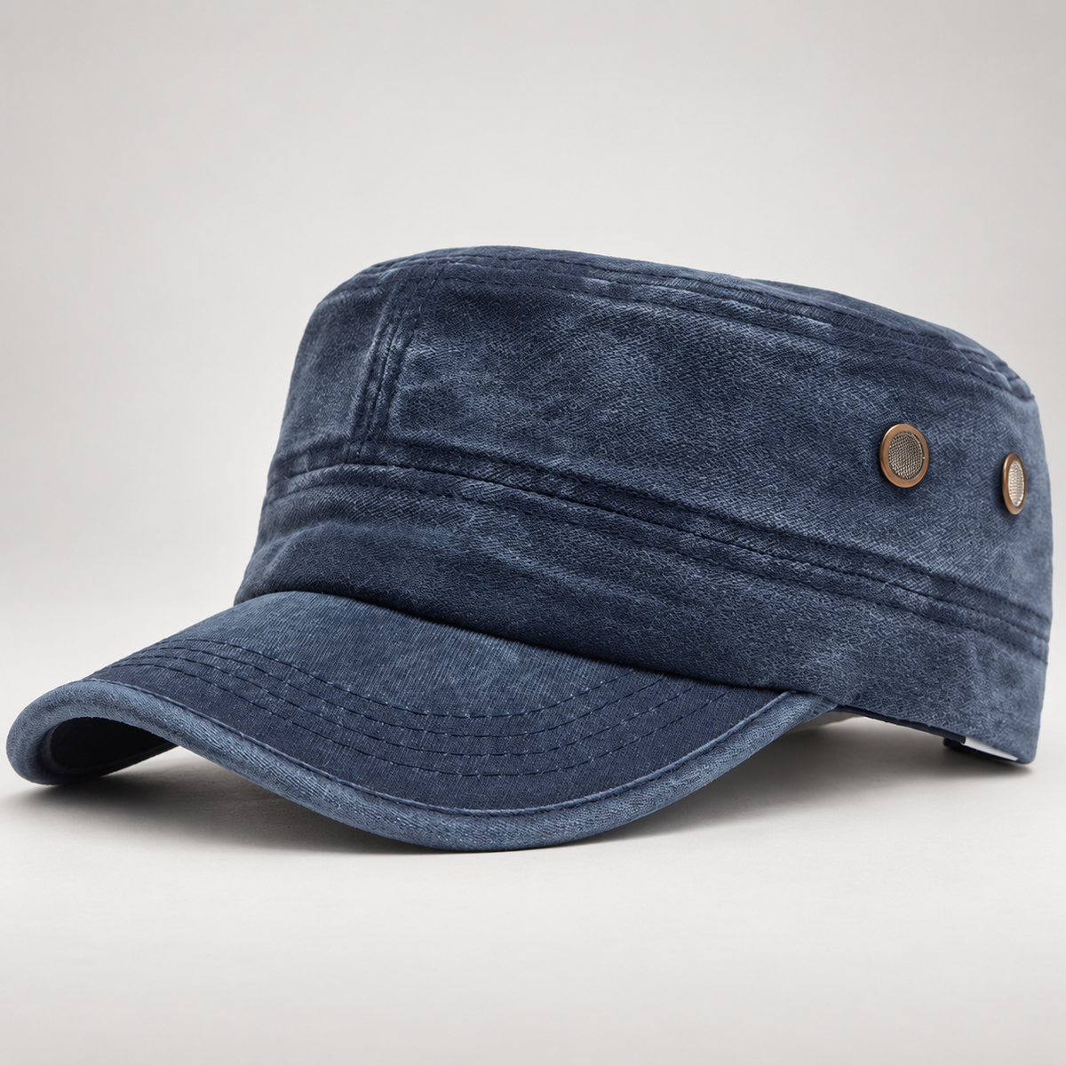 Maddox  Washed Military Cadet Cap
