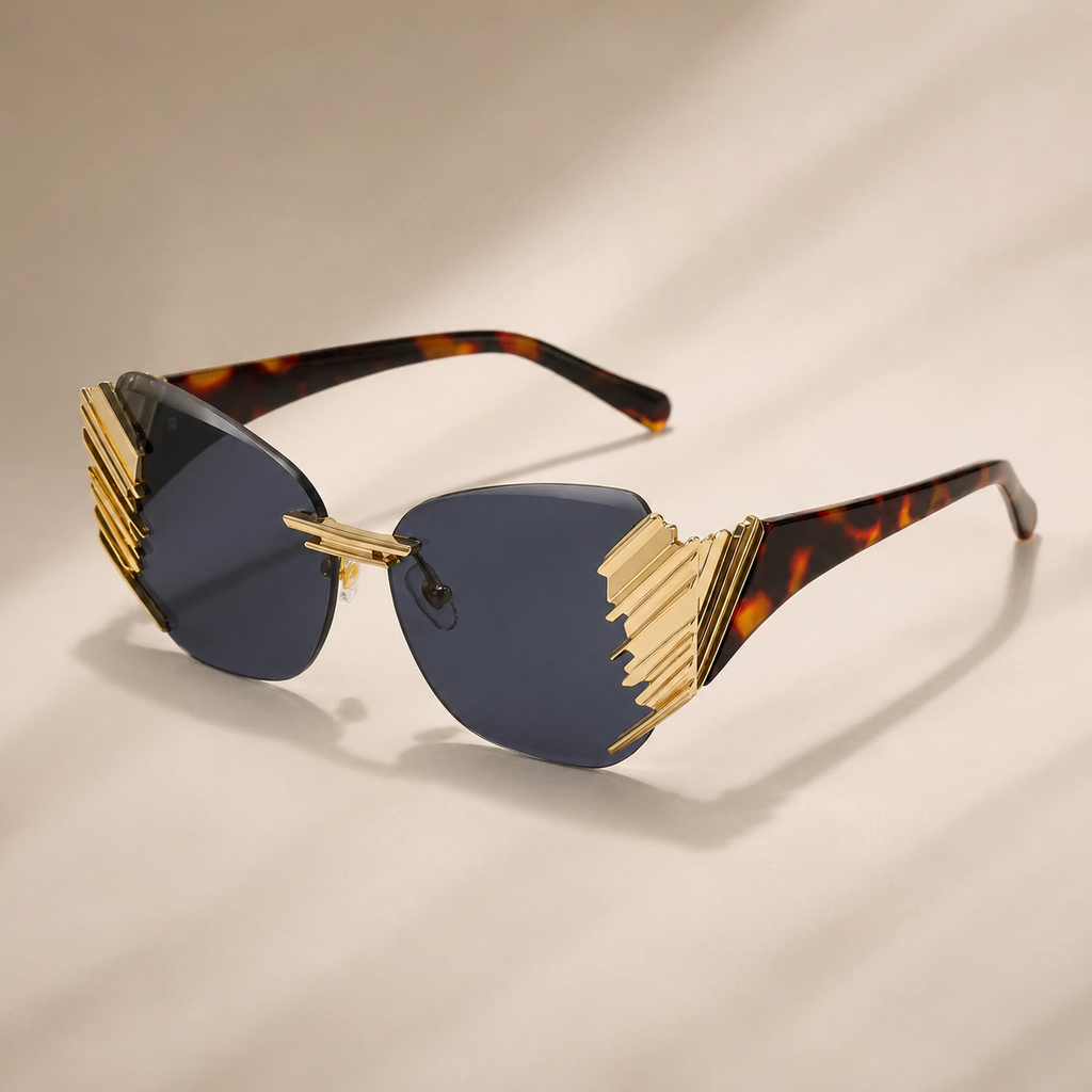 Madeline Women’s Rimless Gradient Sunglasses