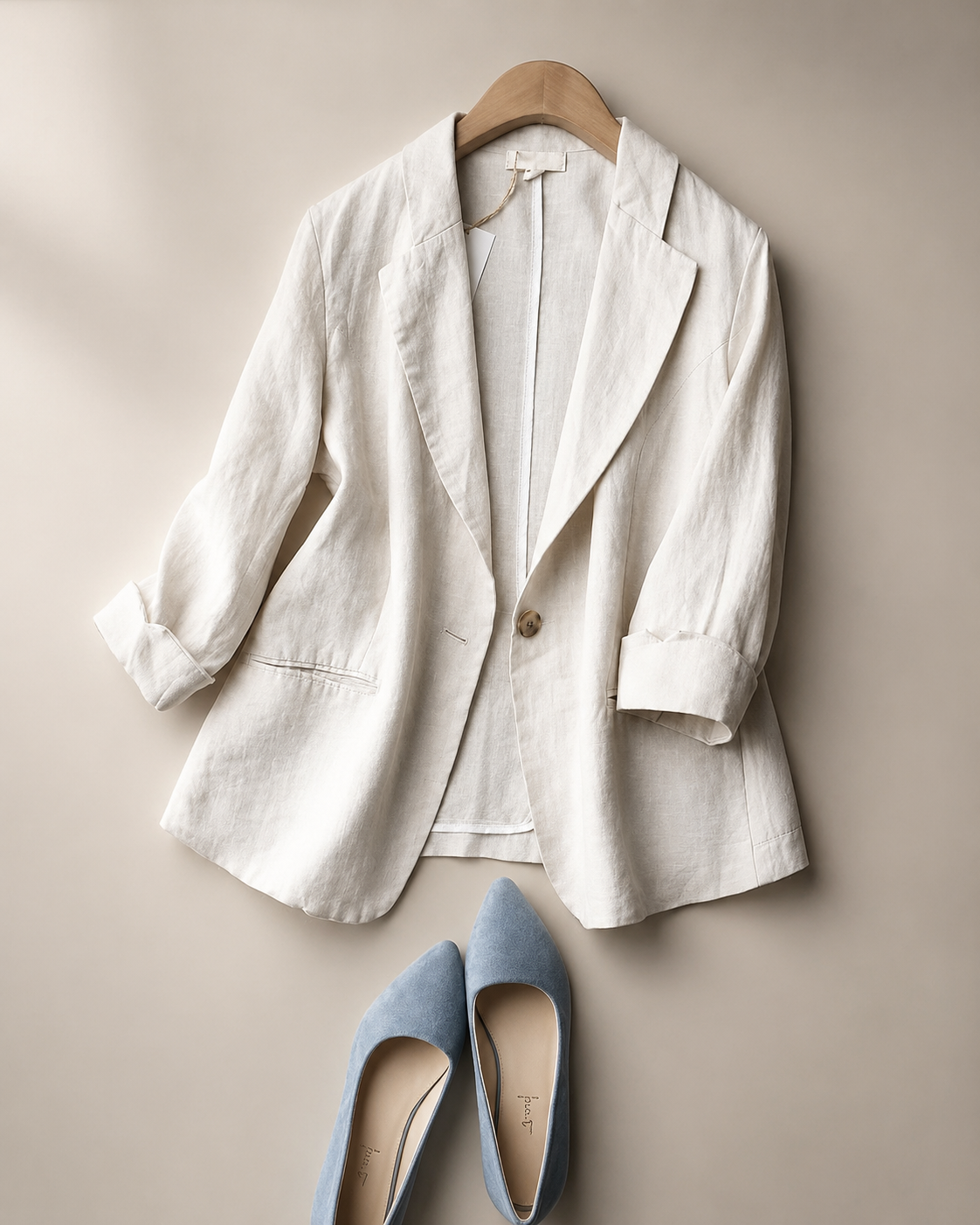 Madison Women’s Linen Blazer