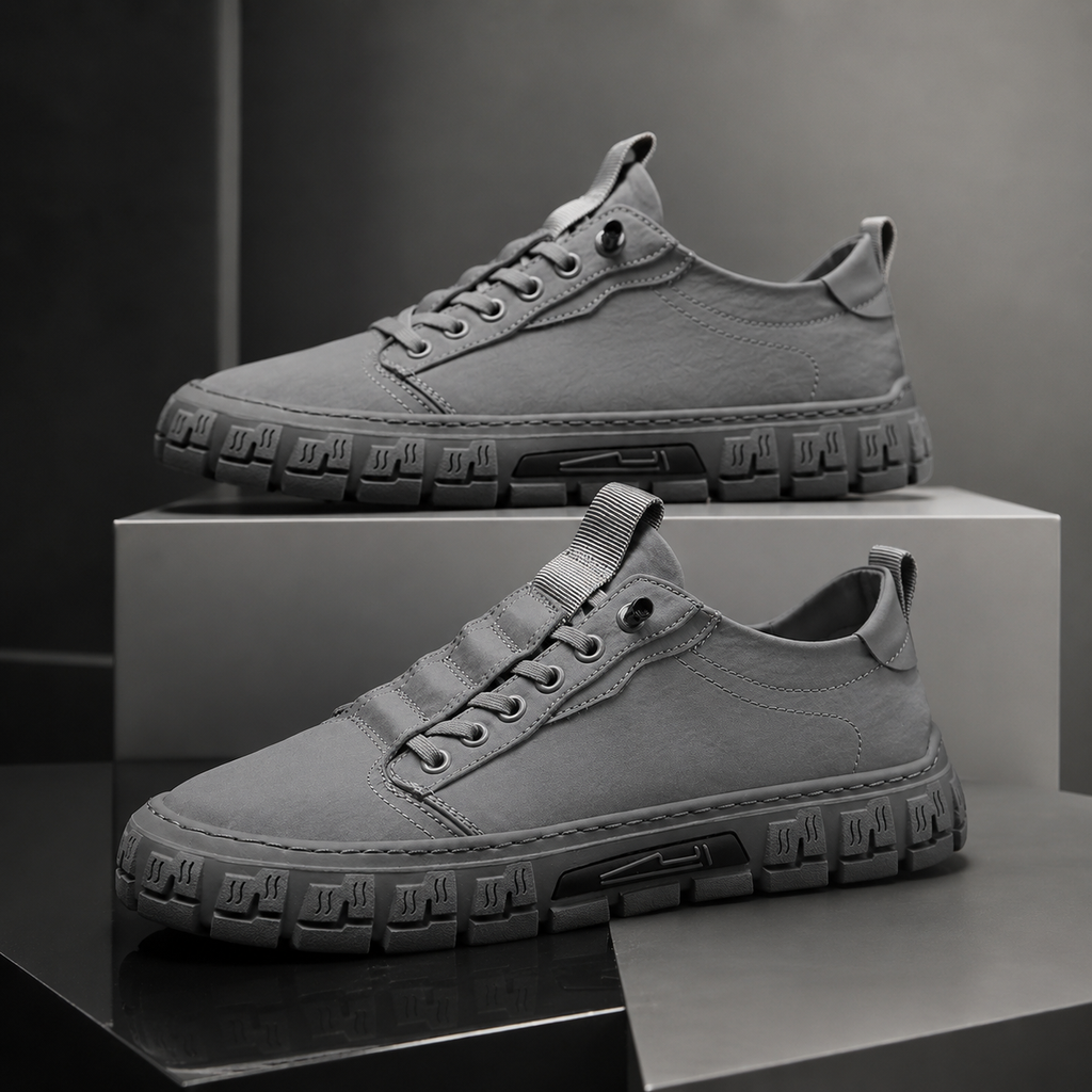 Marc Canvas Lace-Up Sneakers