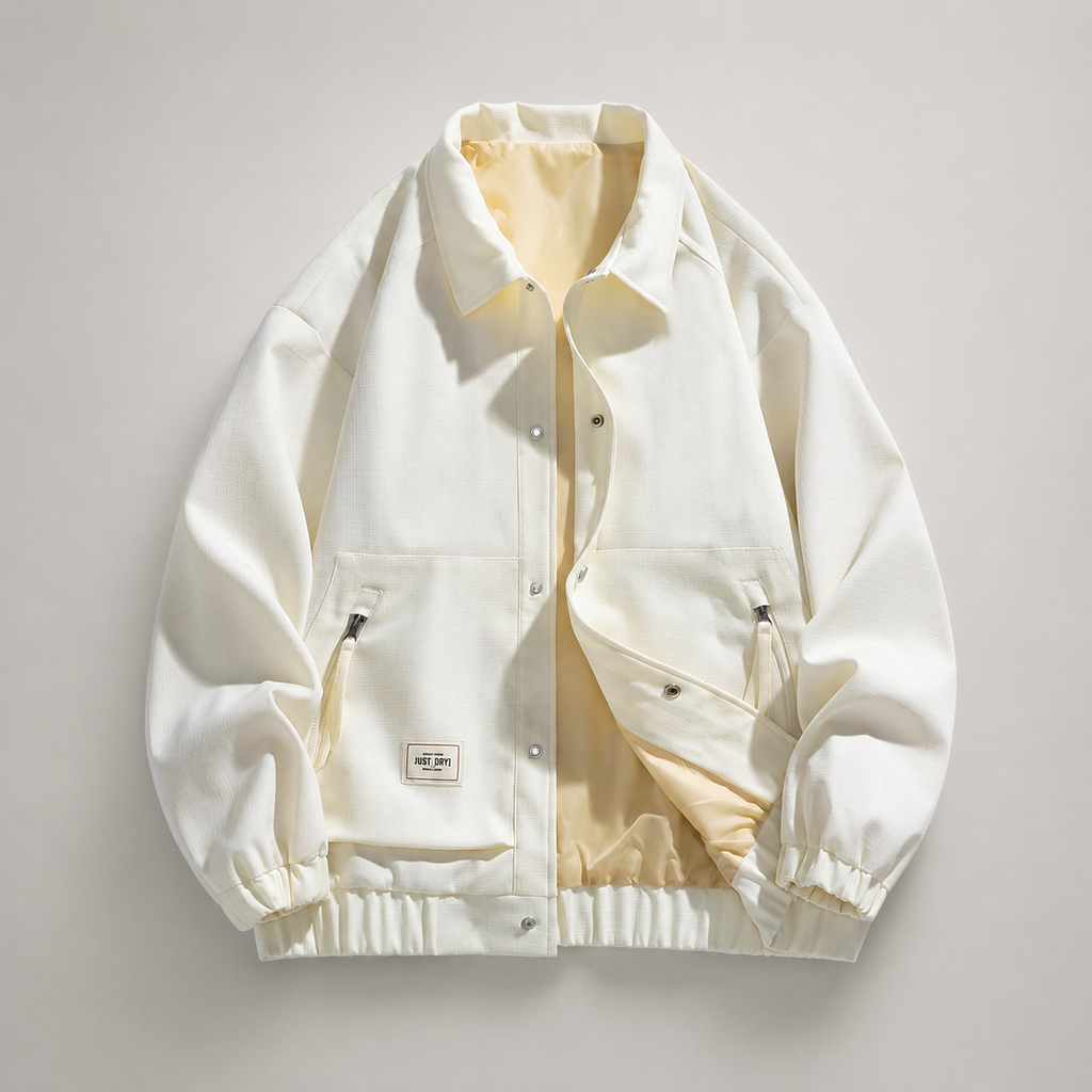 Marco Relaxed Fit Turn-Down Collar Jacket