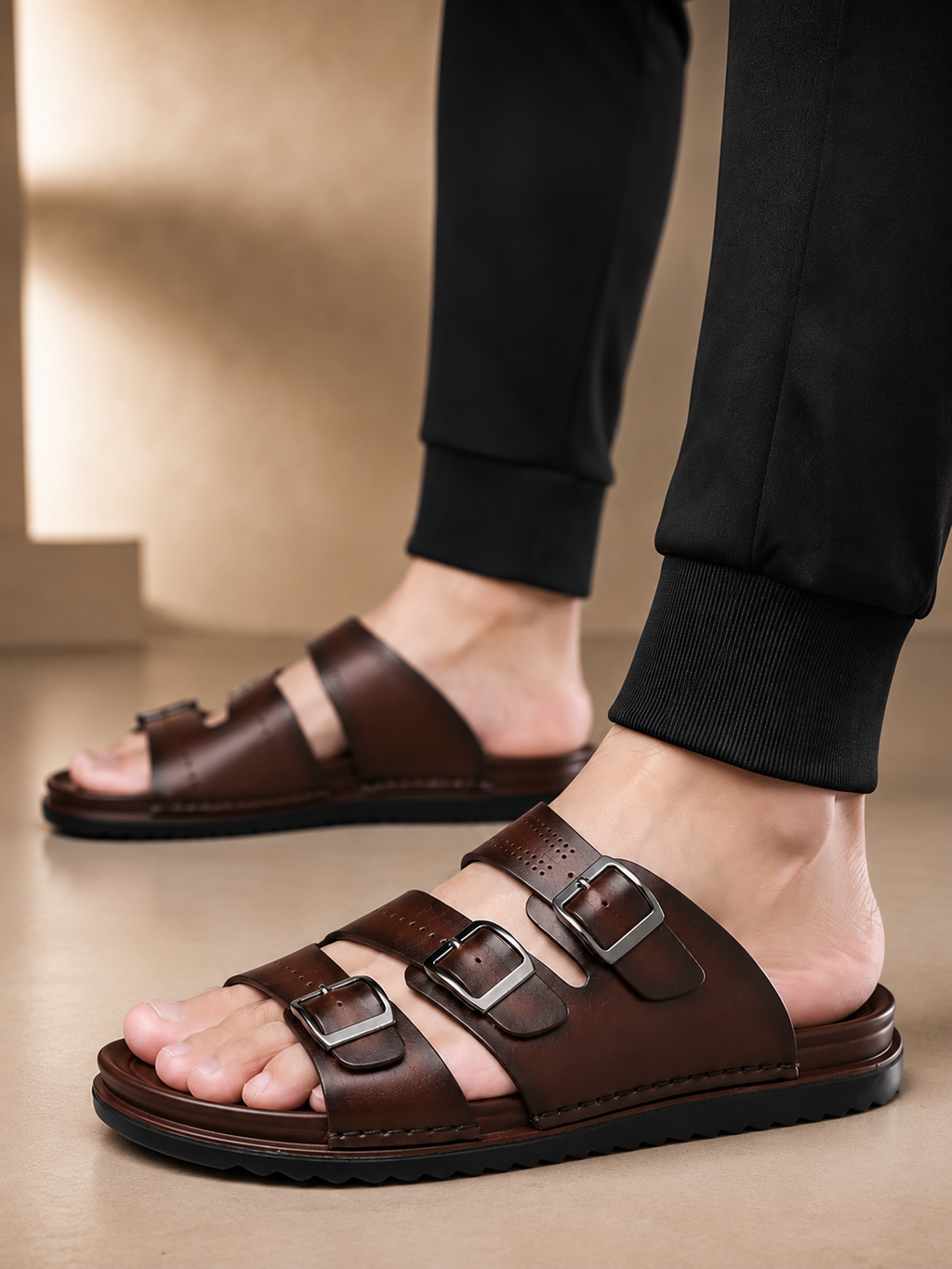 Marco Men's Adjustable Slide Sandals
