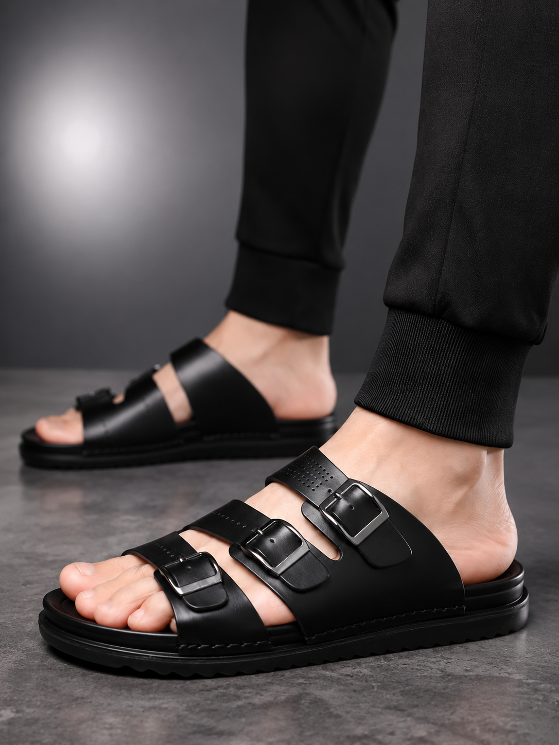 Marco Men's Adjustable Slide Sandals