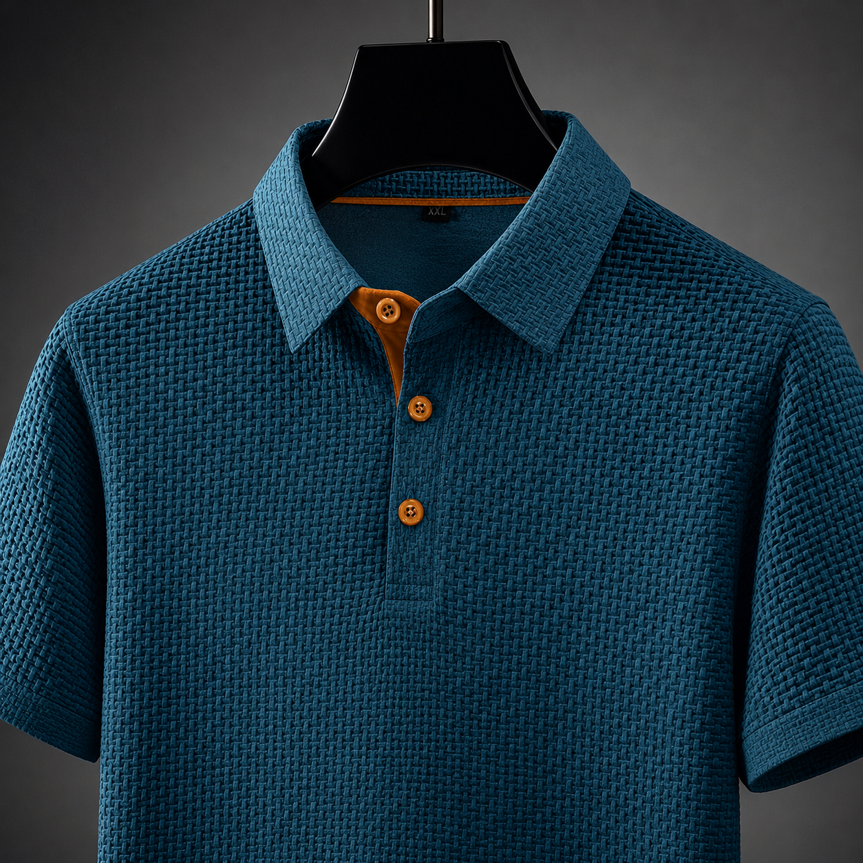 Marcus Textured Men’s Polo Shirt