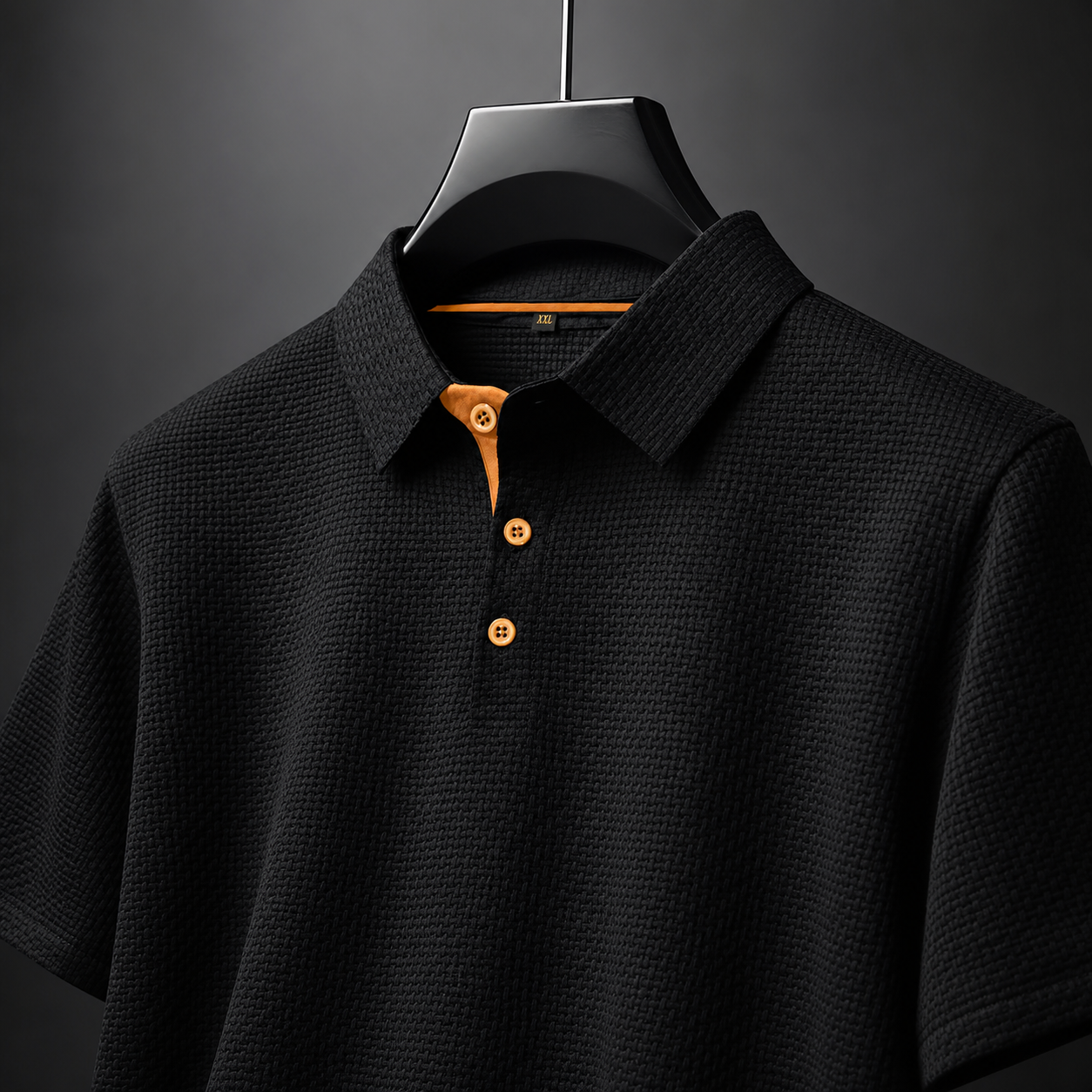 Marcus Textured Men’s Polo Shirt