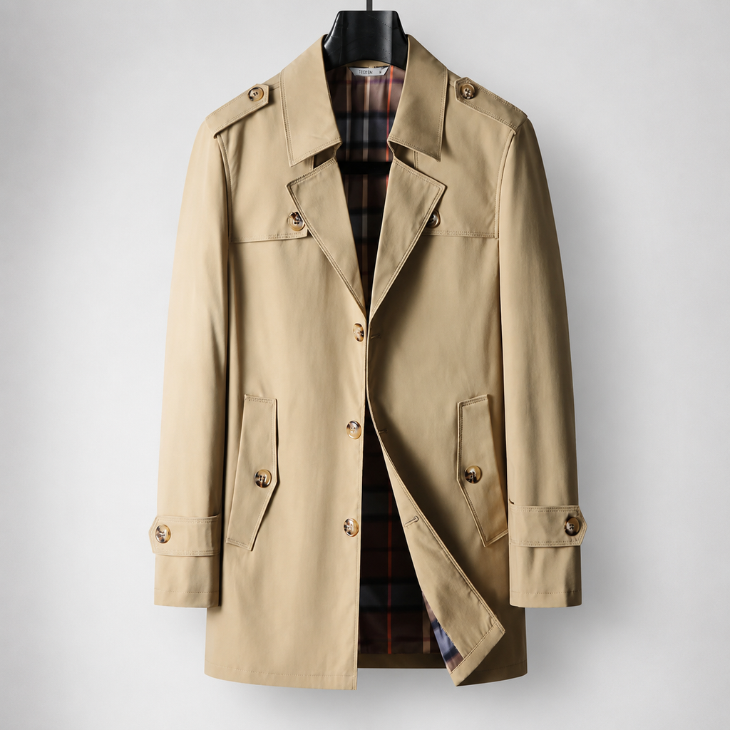 Mason Mid-Length Trench Coat