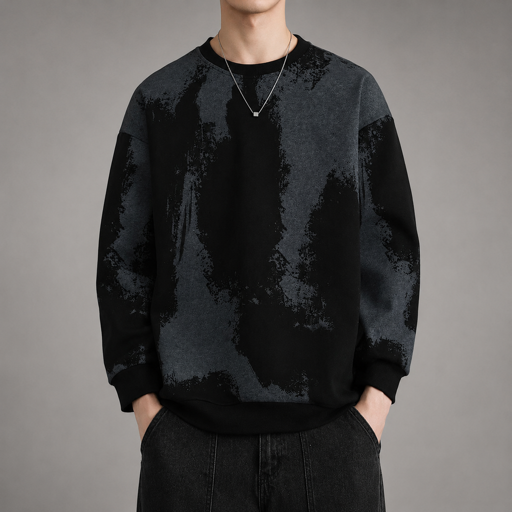 Mason Men's Abstract Crewneck Sweatshirt