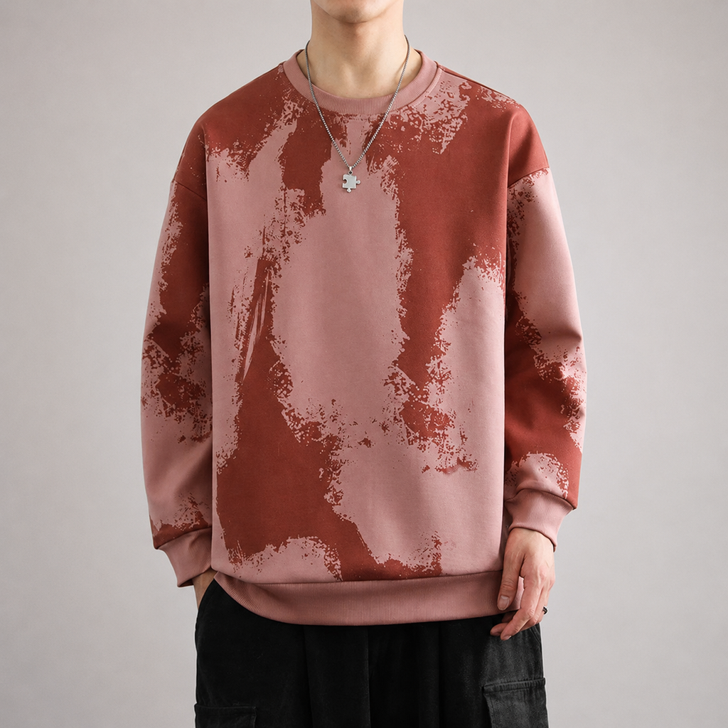 Mason Men's Abstract Crewneck Sweatshirt