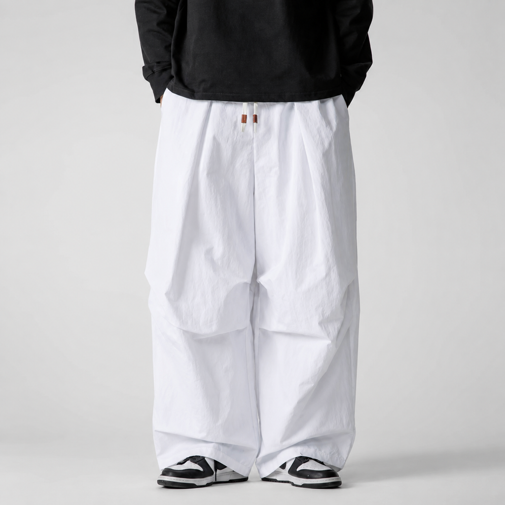 Winston Bamboo Cargo Pants – Wide Leg Paratrooper Utility Trousers