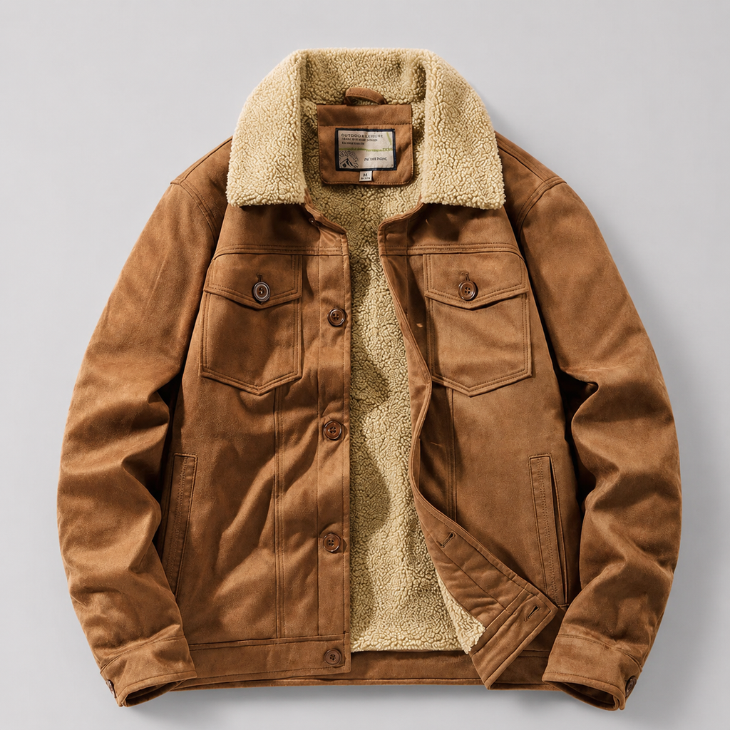 Matteo Men's Bomber Jacket – Ribbed Collar Multi-Pocket Zip Flight Jacket