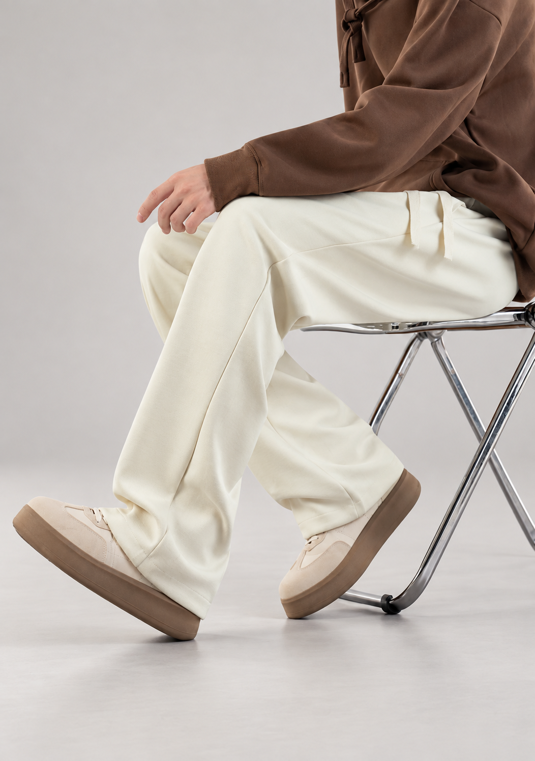 Marco Men’s Wide-Leg Drawstring Sweatpants with Side Pockets