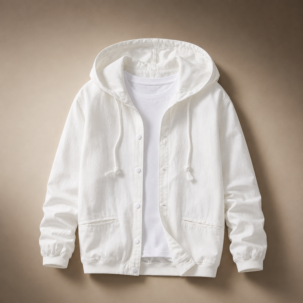 Matteo Men's Linen Cotton Hoodie – Lightweight Pullover Shirt