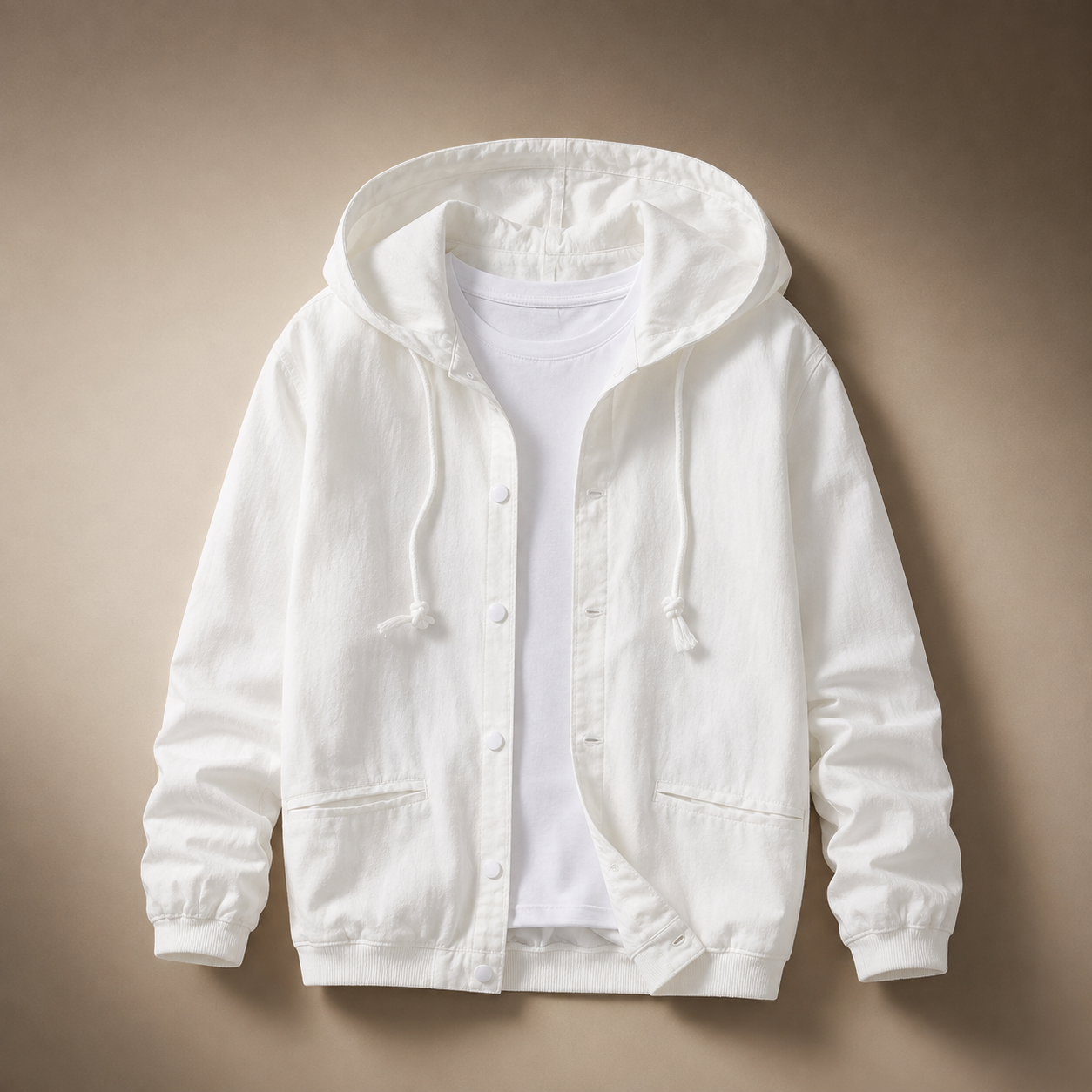 Matteo Men's Linen Cotton Hoodie – Lightweight Pullover Shirt