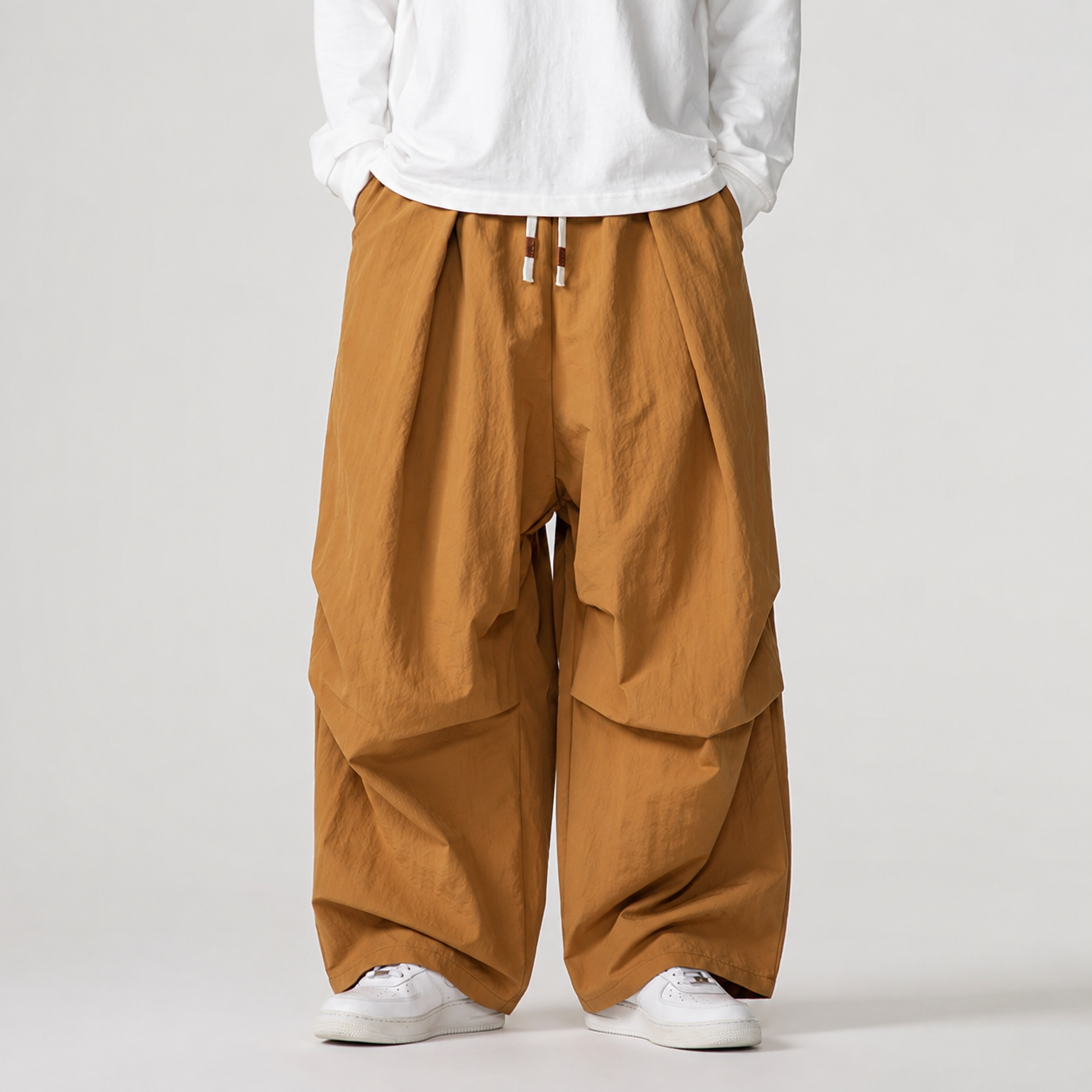 Winston Bamboo Cargo Pants – Wide Leg Paratrooper Utility Trousers