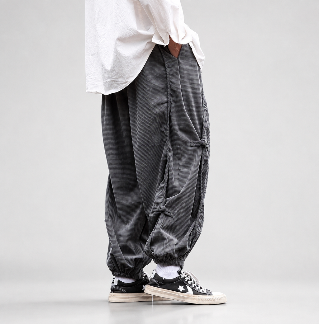 Matteo Men’s Textured Relaxed Jogger Pants