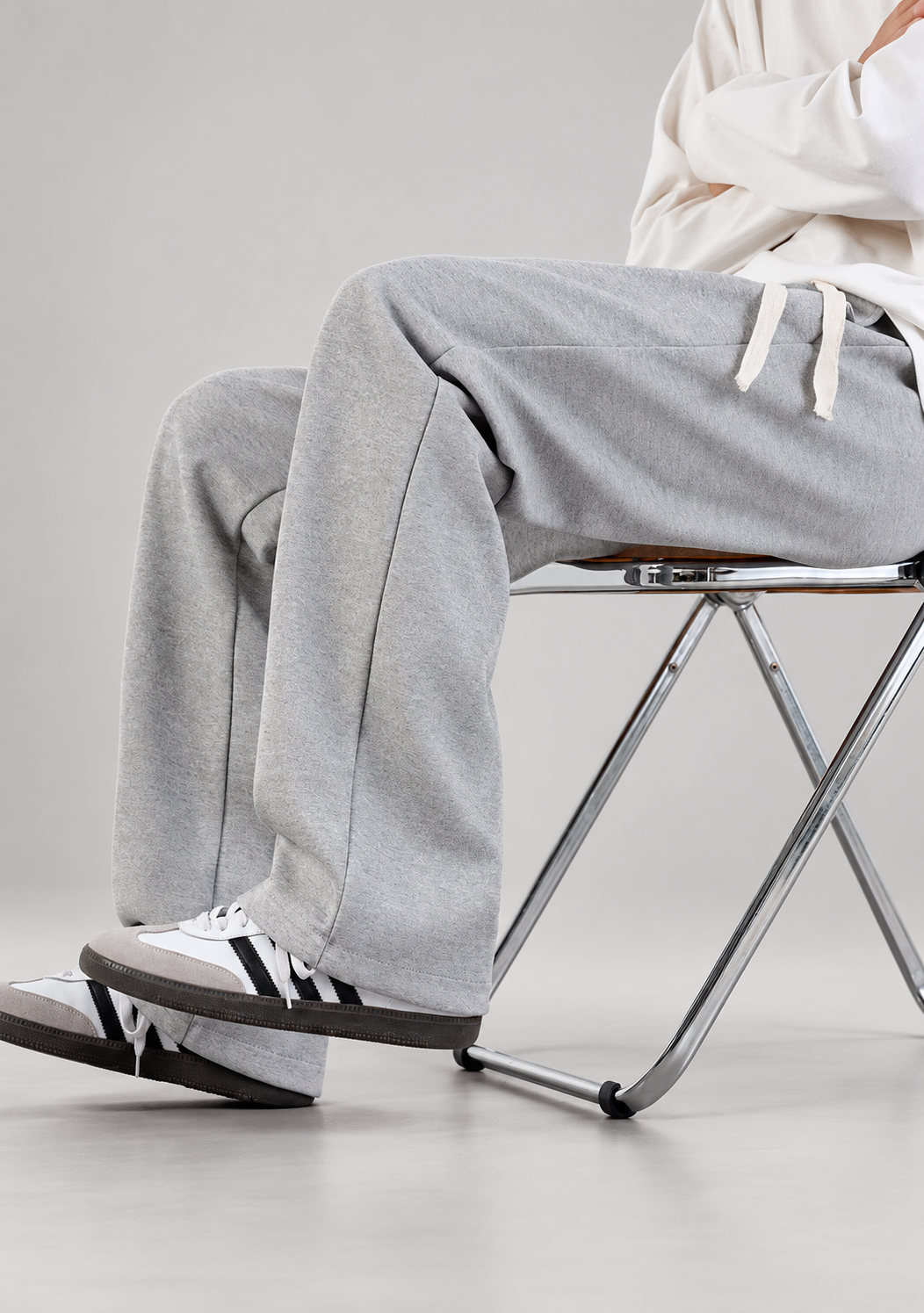 Marco Men’s Wide-Leg Drawstring Sweatpants with Side Pockets