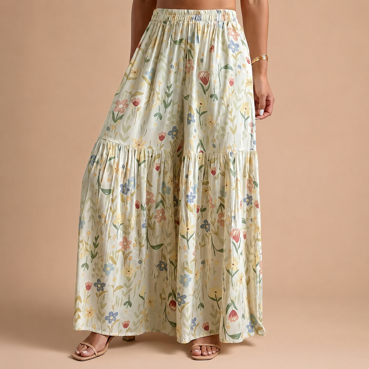 Megan Women’s High Waisted Wide-Leg Pants