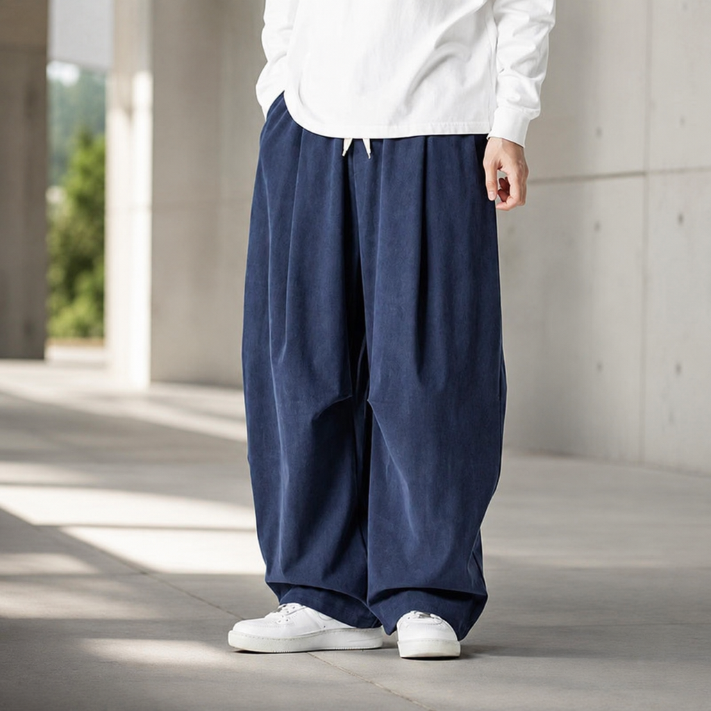 Mercer Corduroy Drawstring Trousers