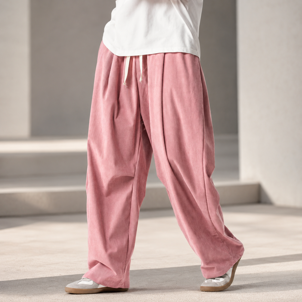 Mercer Corduroy Drawstring Trousers