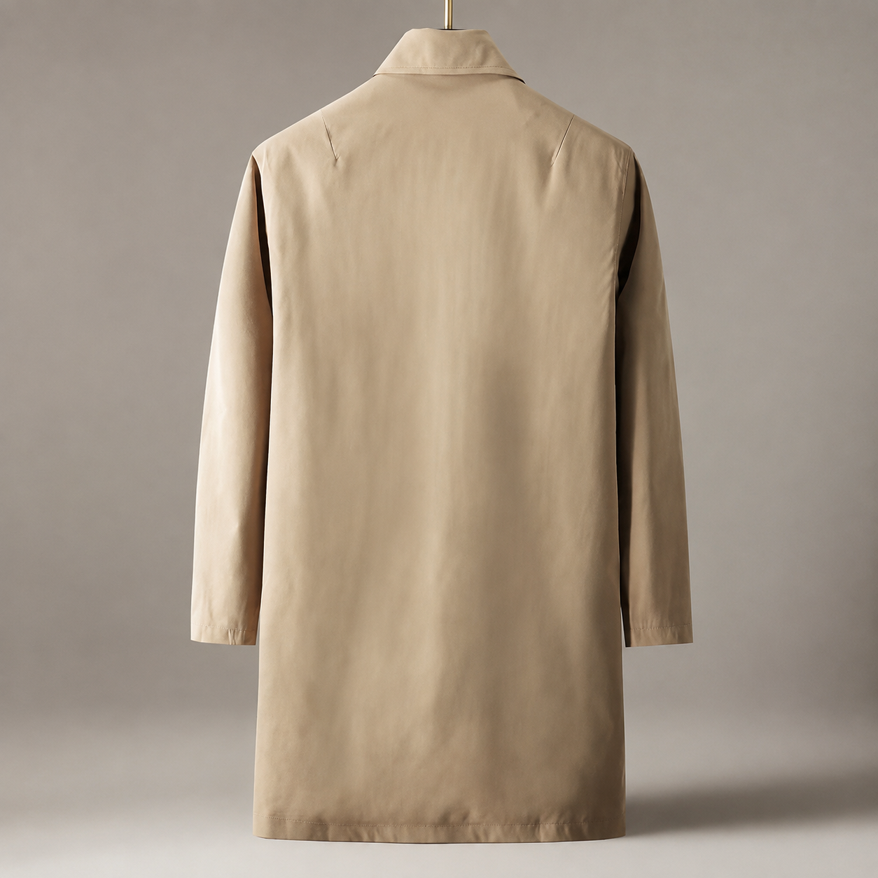 Michael Classic Long Button-Front Car Coat