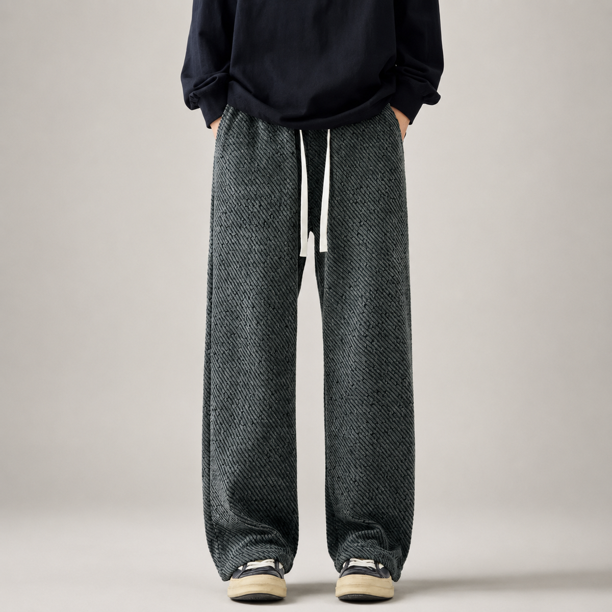 Miles Men's Relaxed Cotton Sweatpants