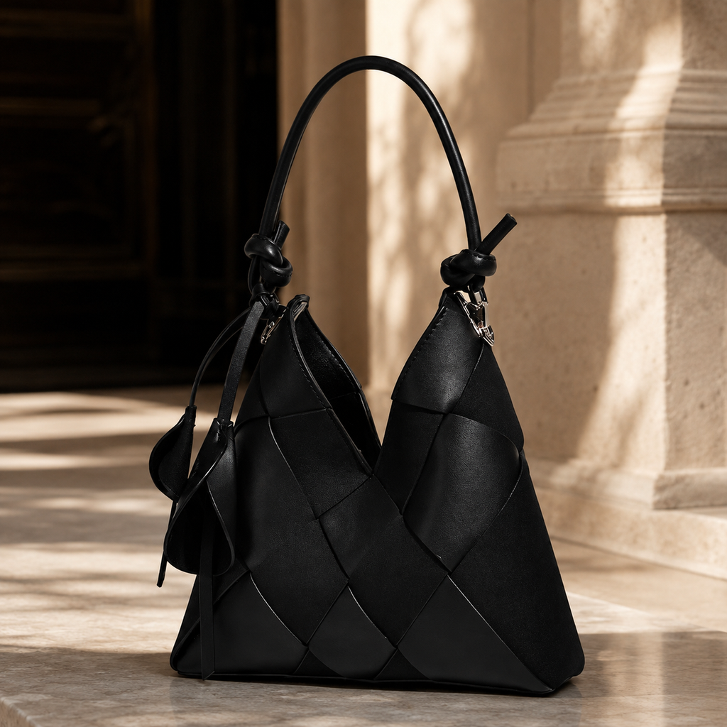 Natalia Women’s Pleated Top Handbag