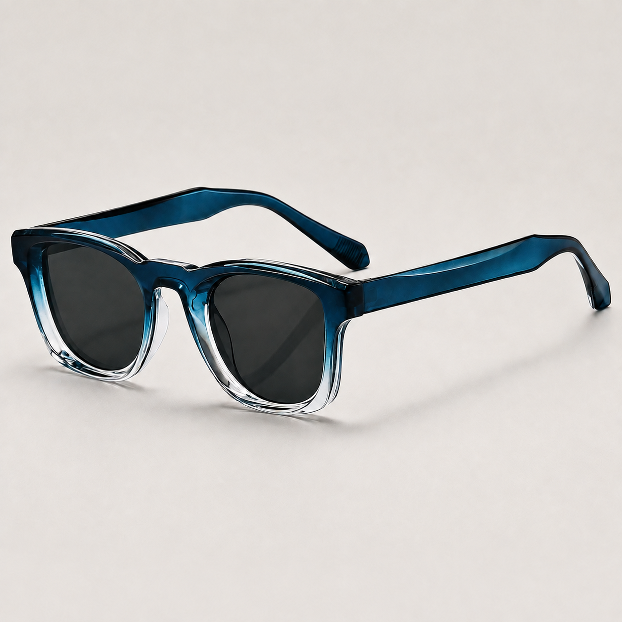 Nico Bold Square-Frame Sunglasses