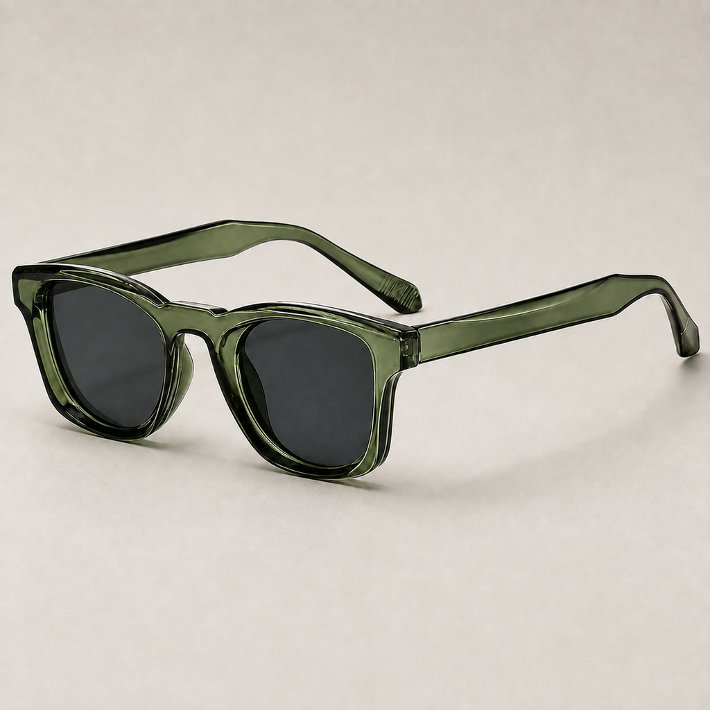 Nico Bold Square-Frame Sunglasses