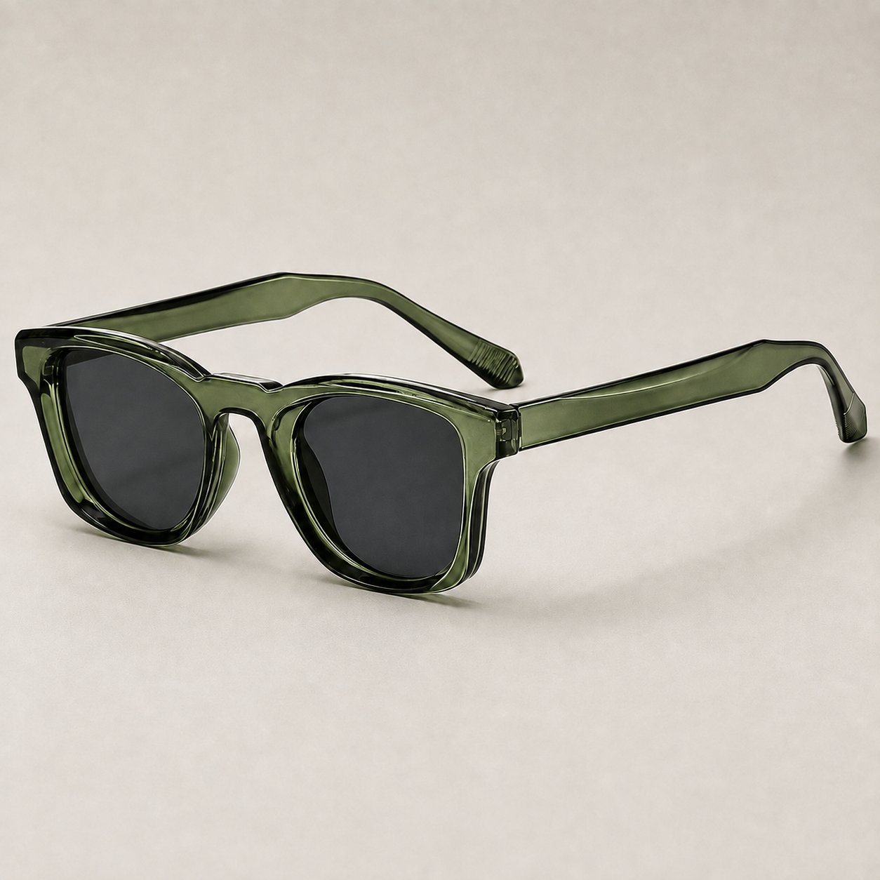 Nico Bold Square-Frame Sunglasses