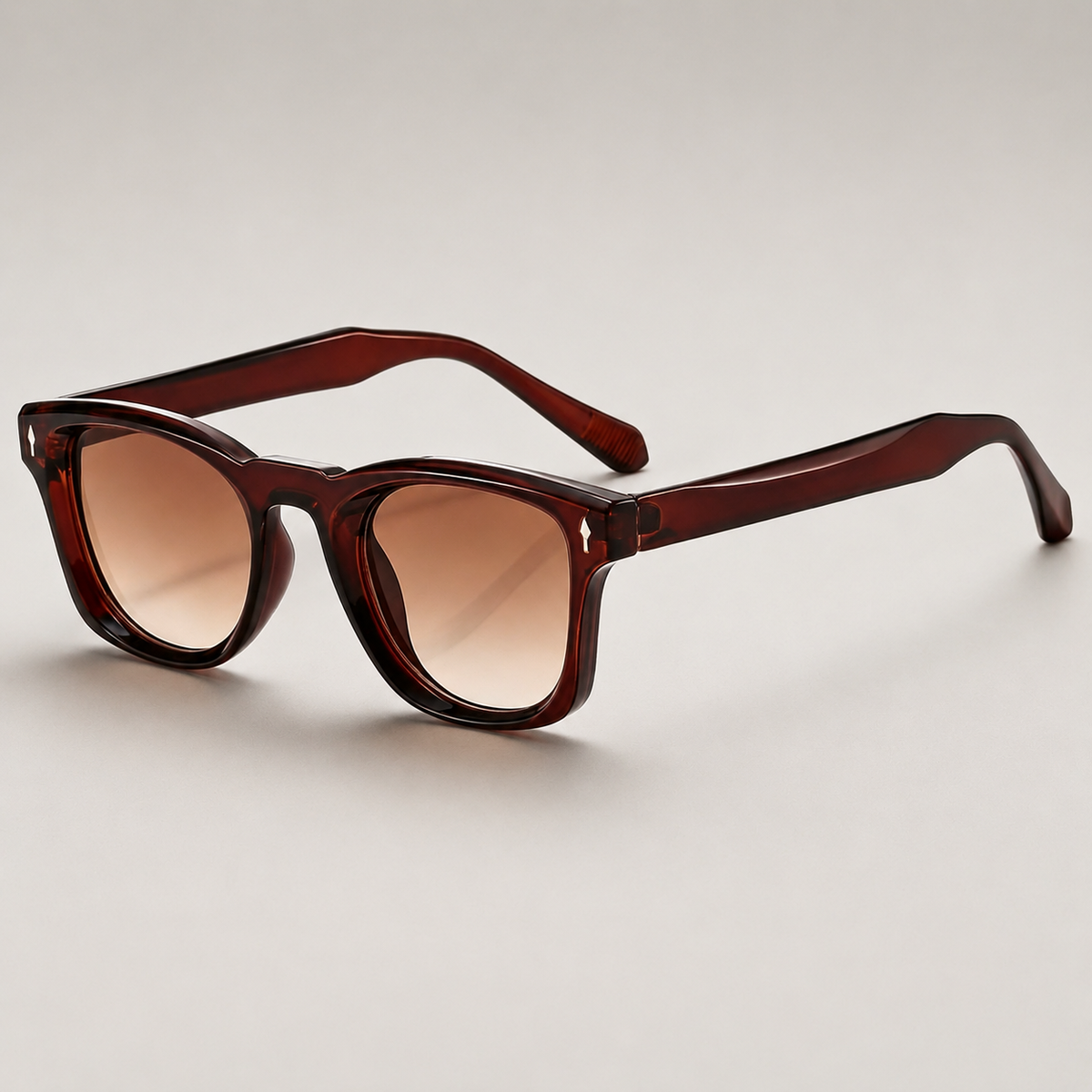 Nico Bold Square-Frame Sunglasses