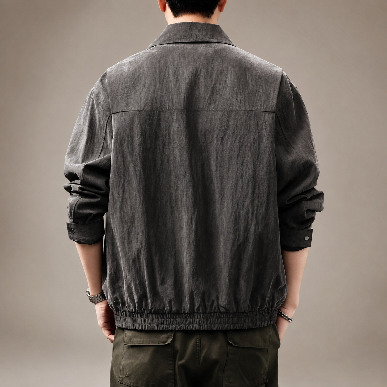 Northgrid Men’s Textured Zip Jacket