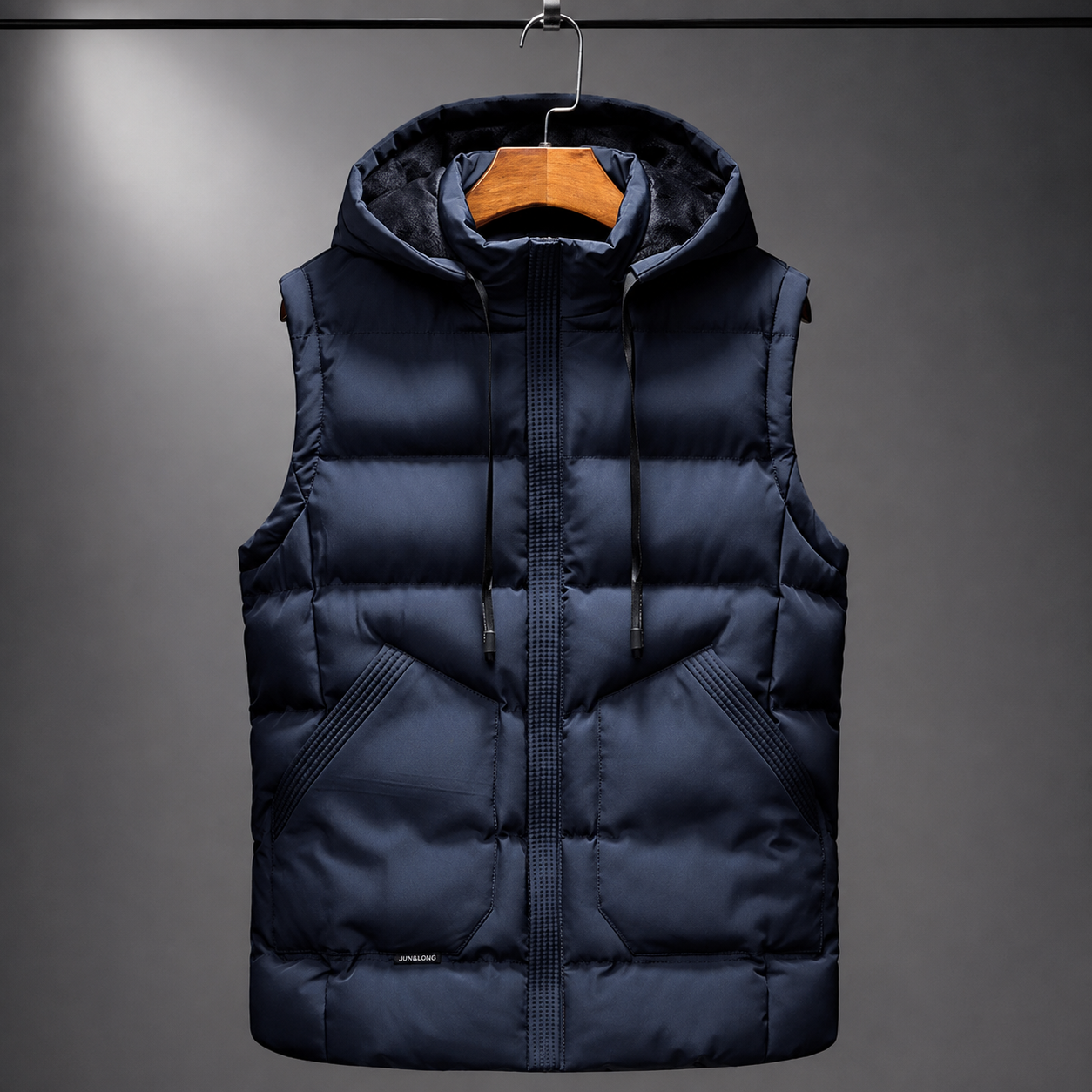 Oliver Hooded Down Vest