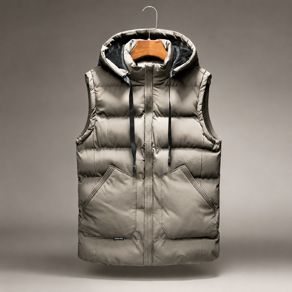 Oliver Hooded Down Vest